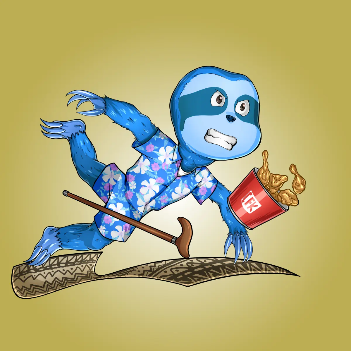 Rug Friends  #5787 NFT on Algorand