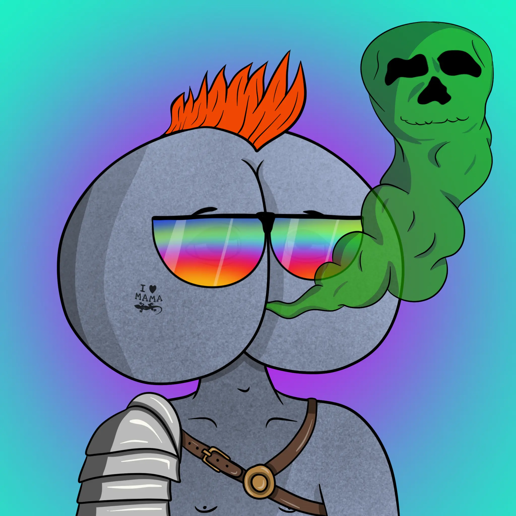 ButtHeads #100 NFT on Algorand