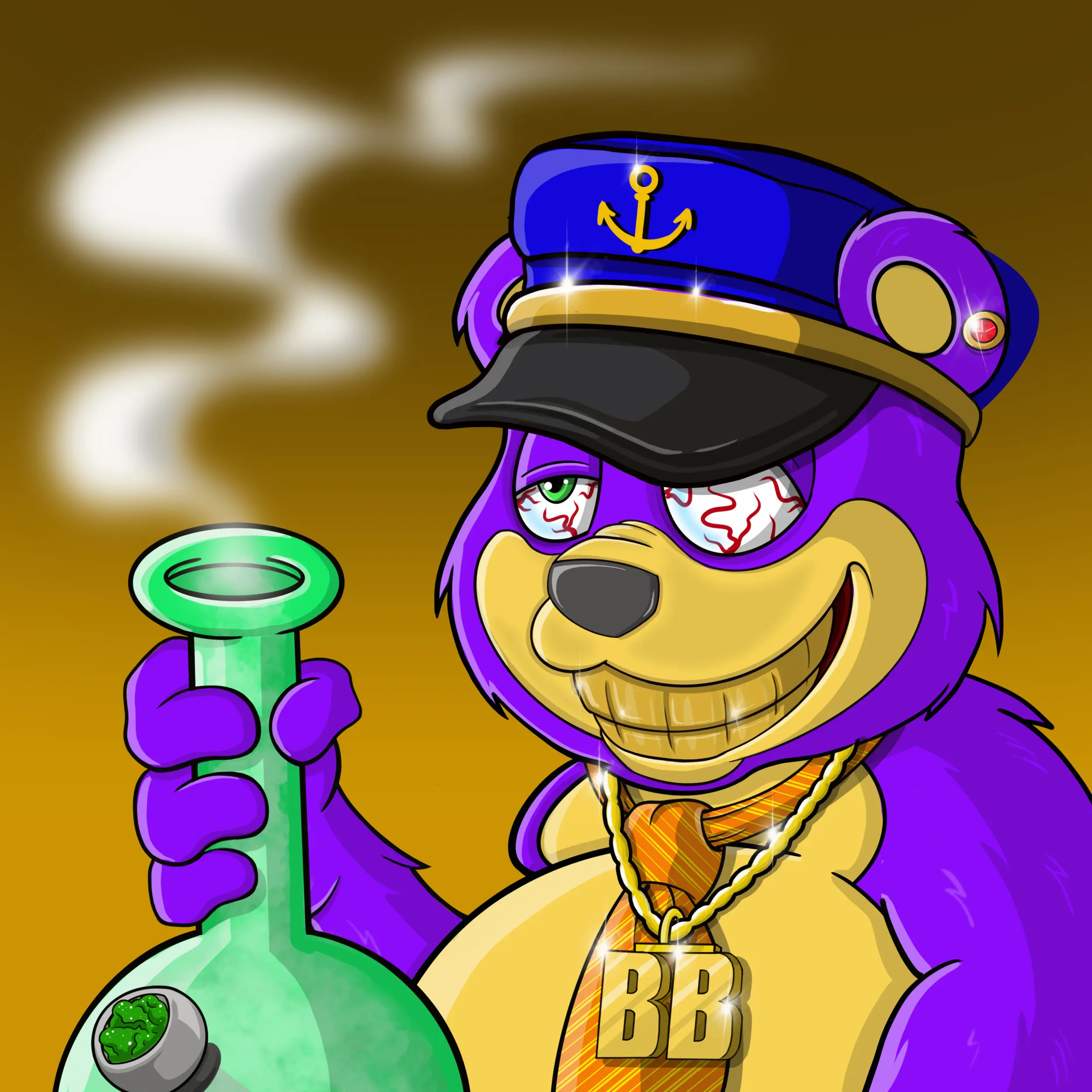 Burnin Bears #352 NFT on Algorand