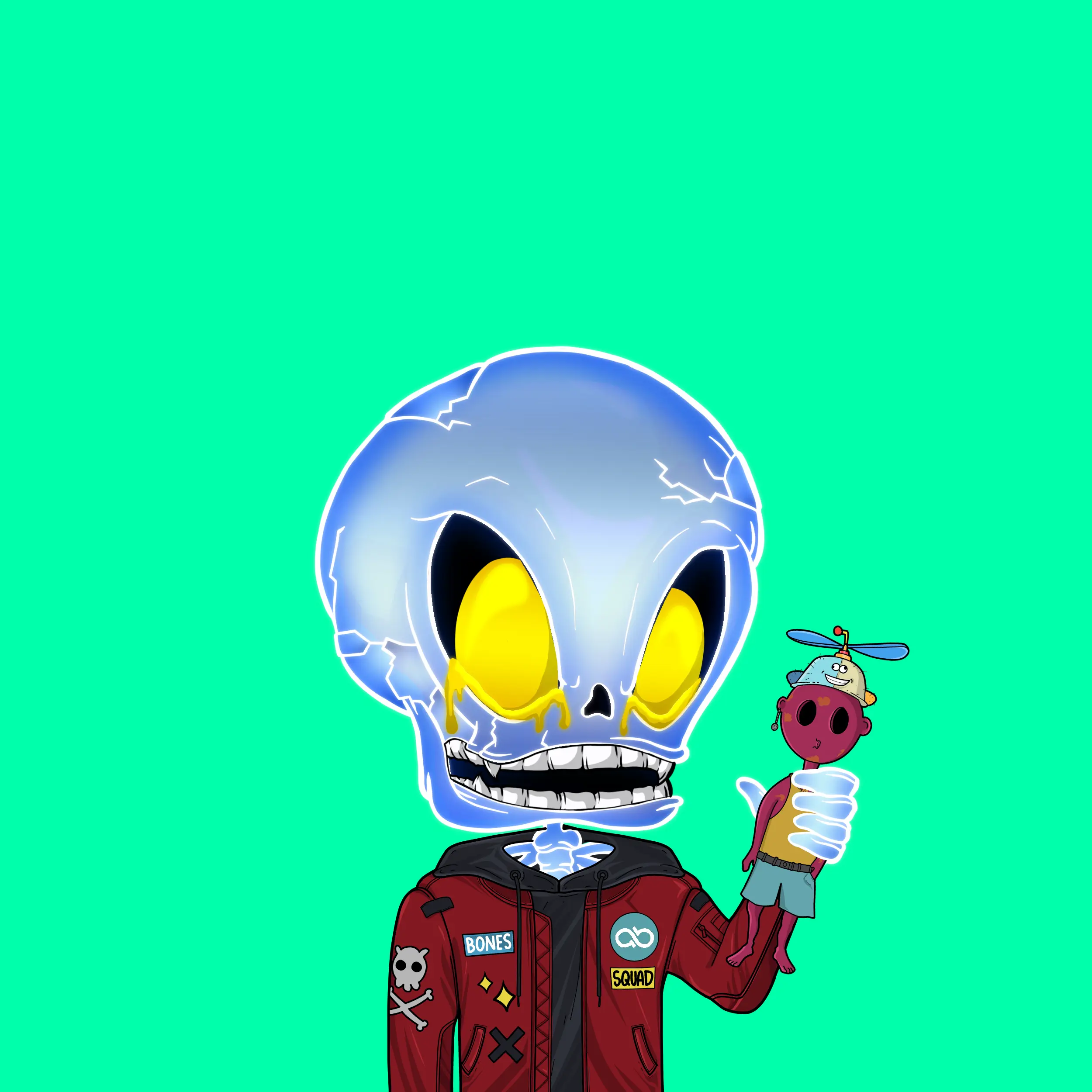 BoneBuddies #1028 NFT on Algorand