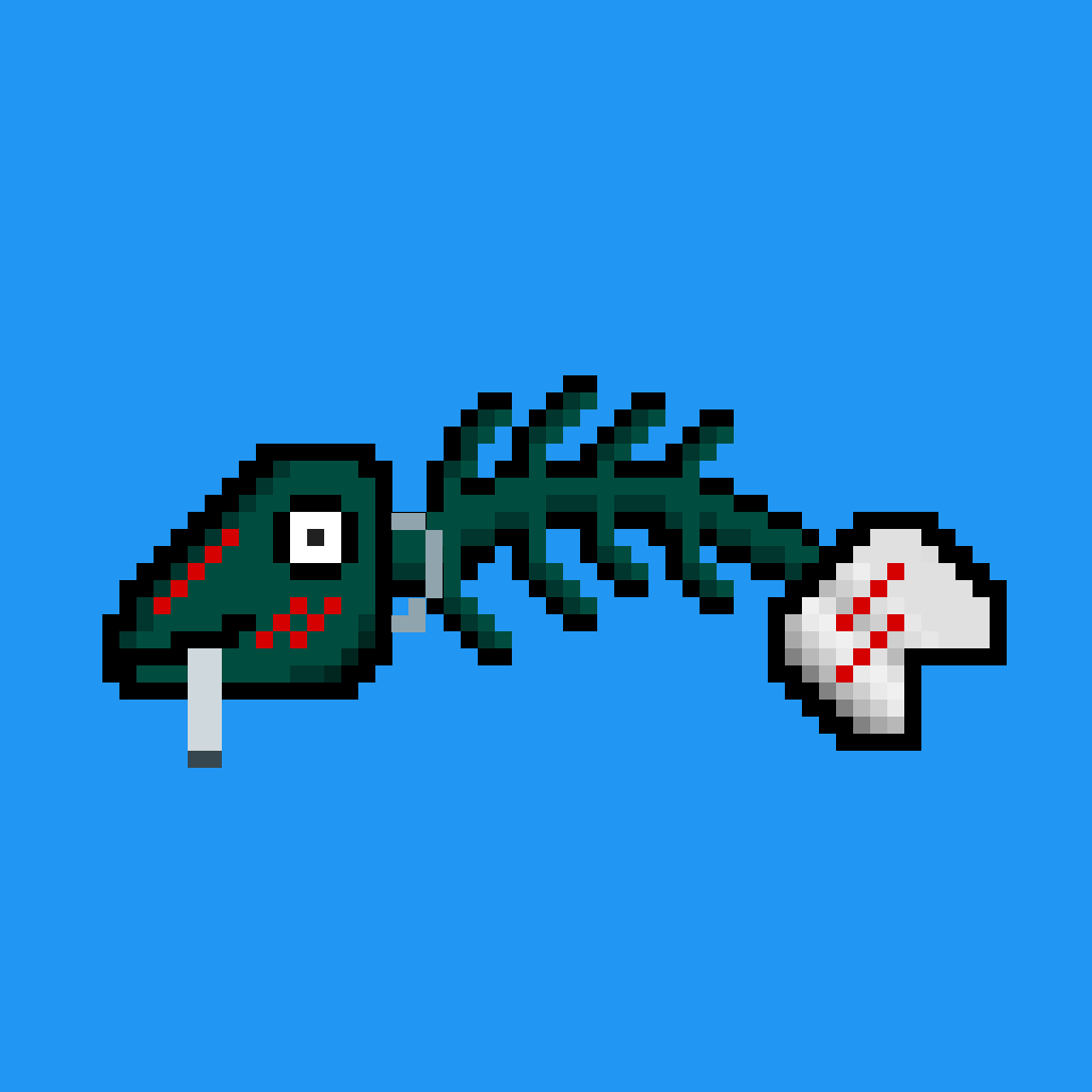 8-Bit BoneFish #584 NFT on Algorand