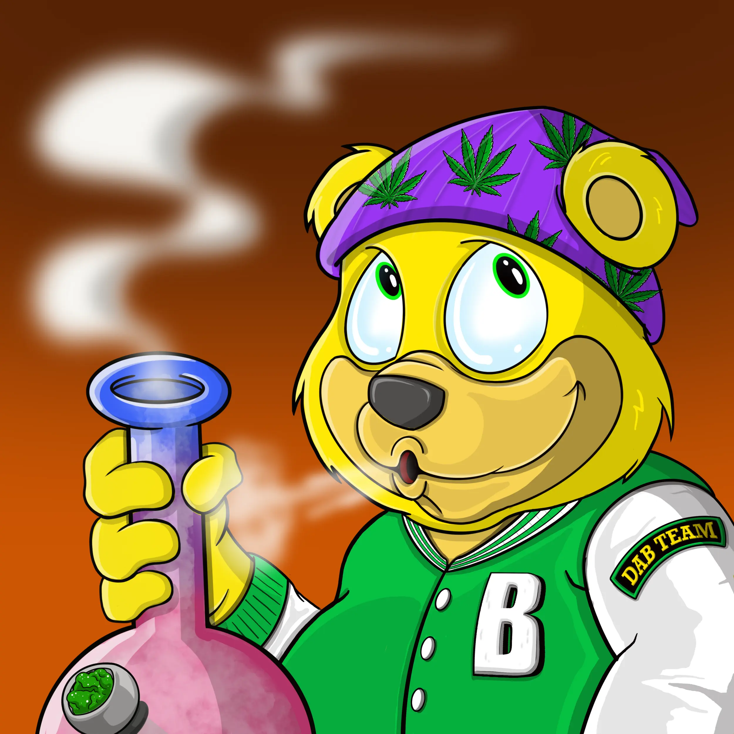 Burnin Bears #289 NFT on Algorand