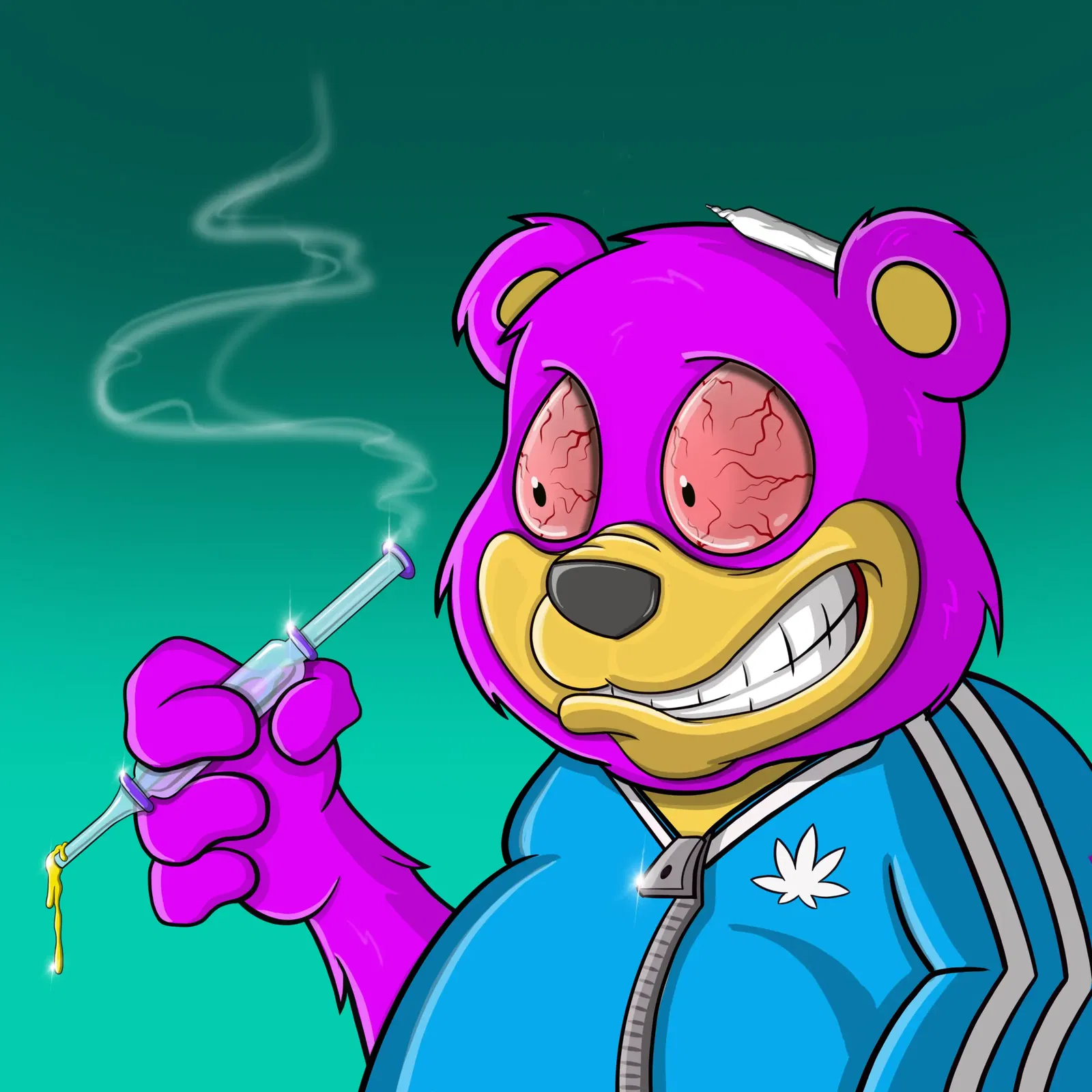 Burnin Bears #1110 NFT on Algorand