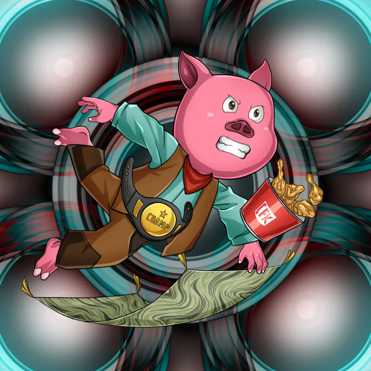 Rug Friends  #4521 NFT on Algorand