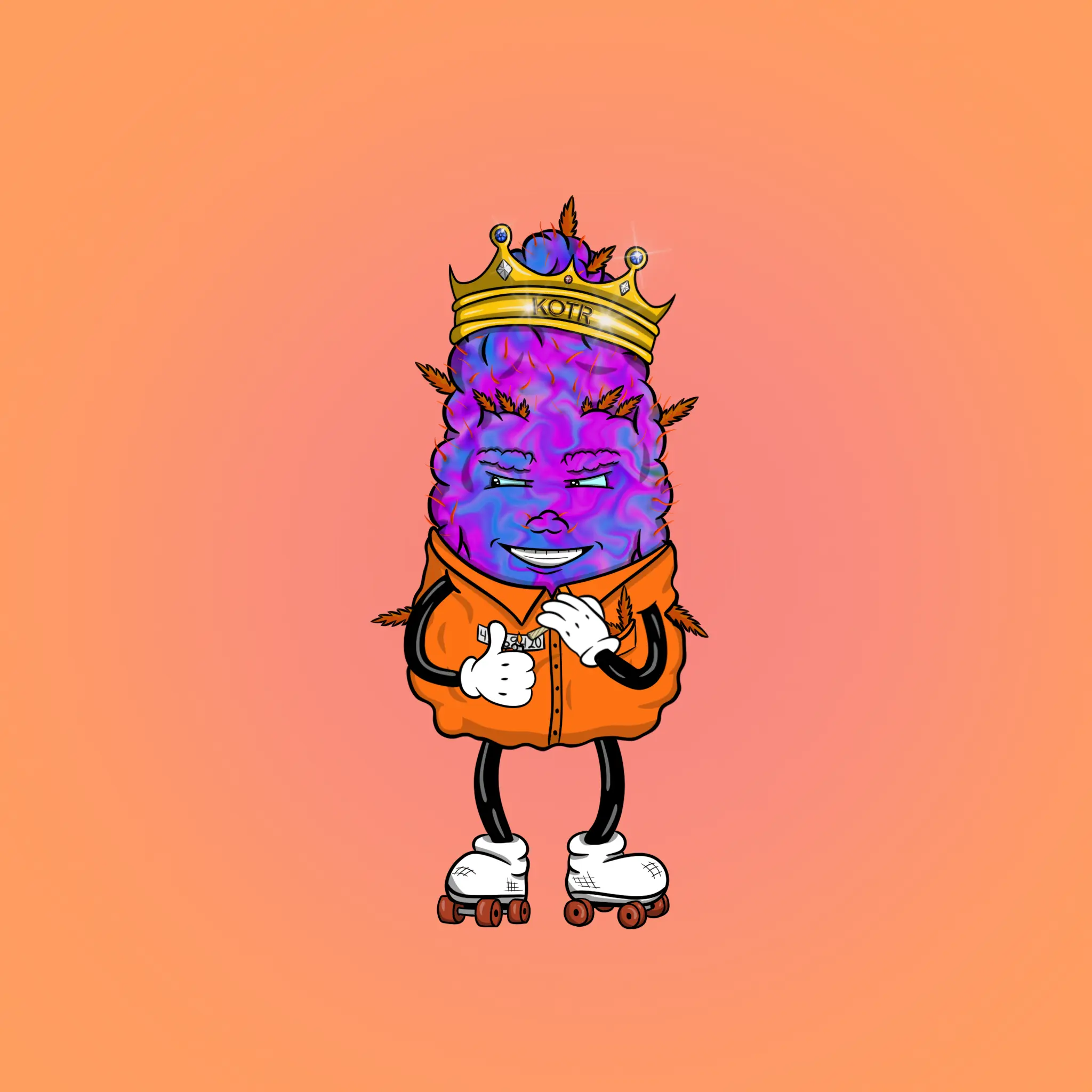 Blazing Budz #252 NFT on Algorand