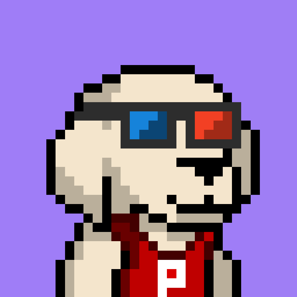 Pixel Pups #186 NFT on Algorand