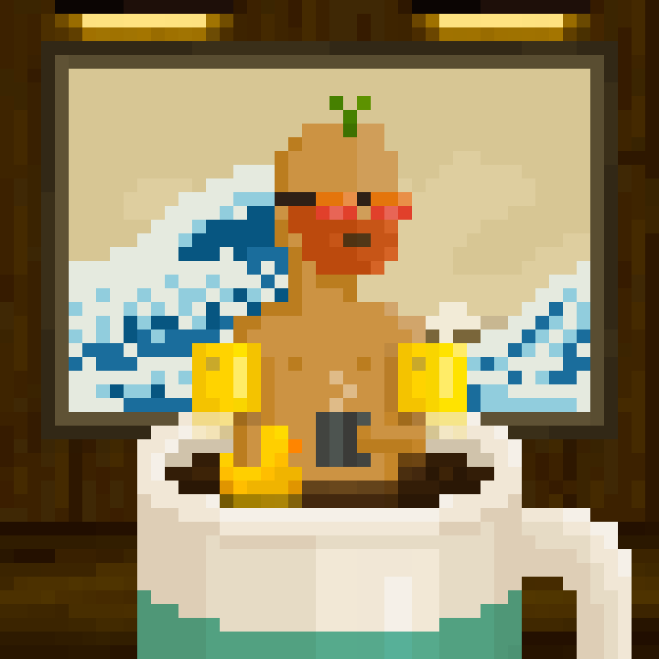 CoffeeBits Bather #1992 NFT on Algorand