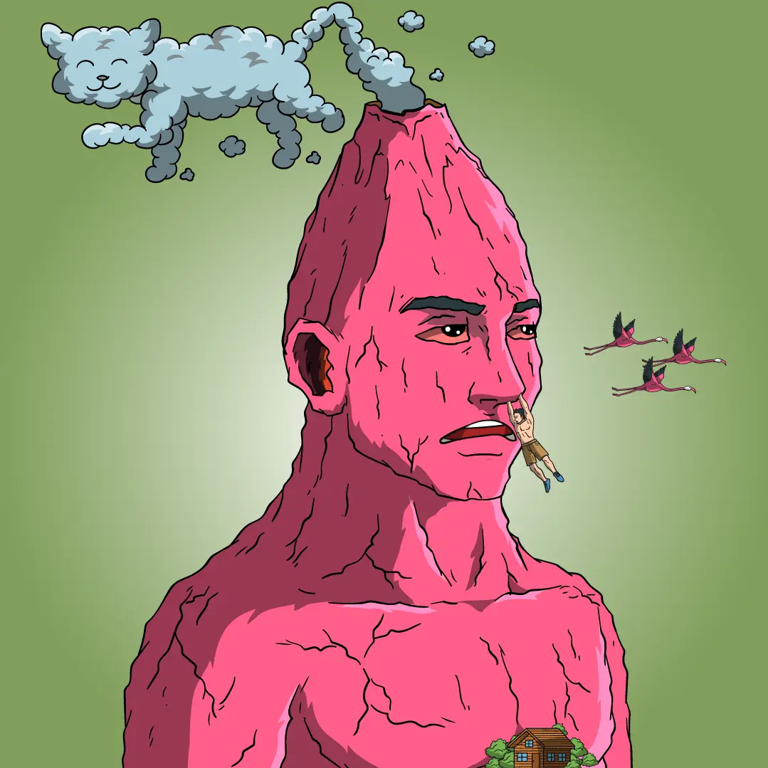 Volcano Boyz #1247 NFT on Algorand