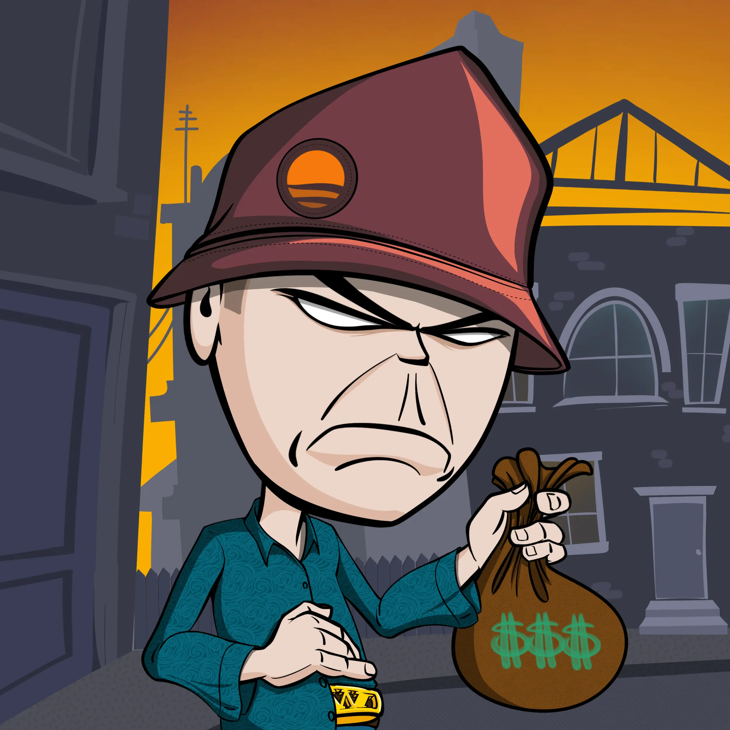 CoolCockGangs #185 NFT on Algorand