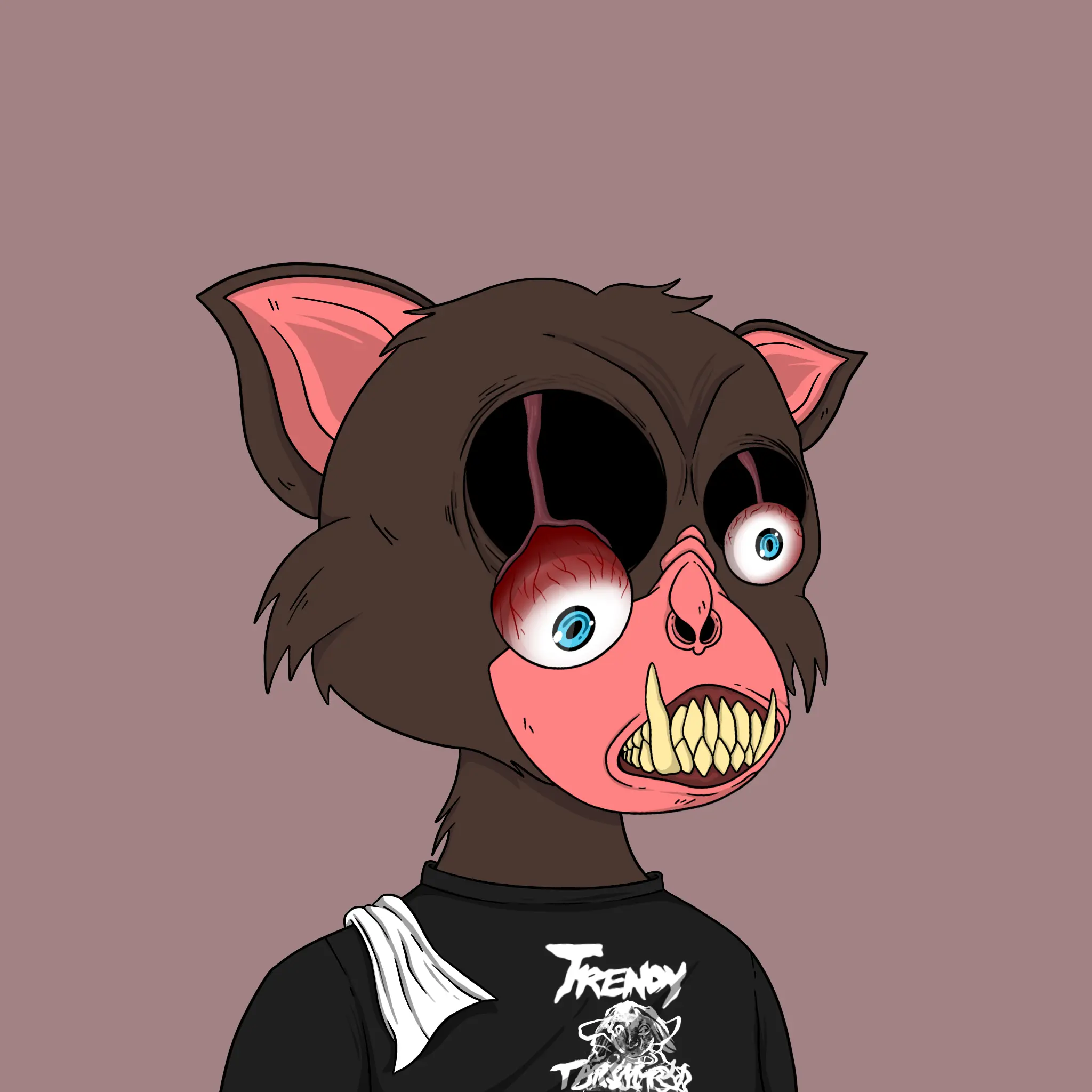 Trendy Tarsier #2084 NFT on Algorand