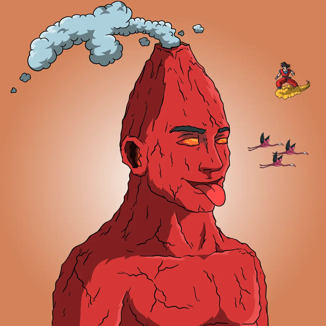 Volcano Boyz #1276 NFT on Algorand