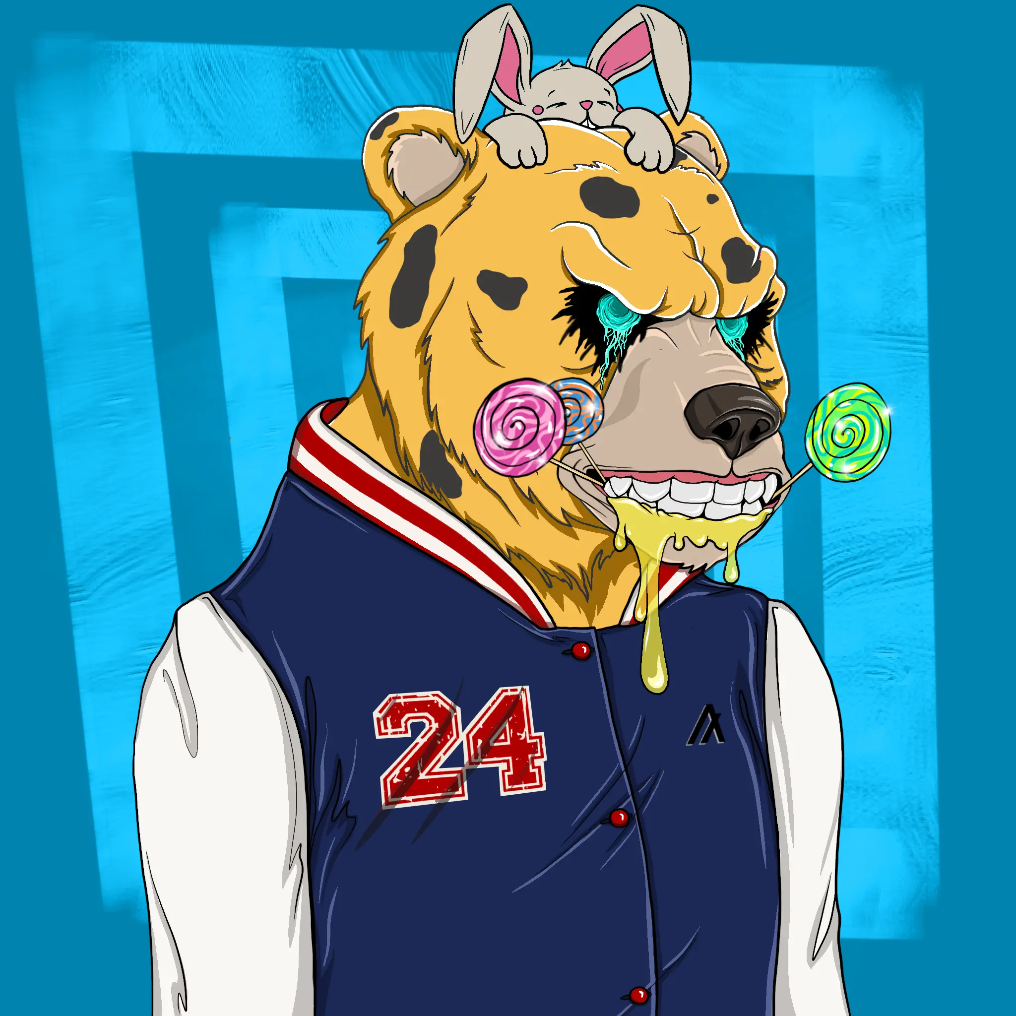 Mad Bears #525 NFT on Algorand