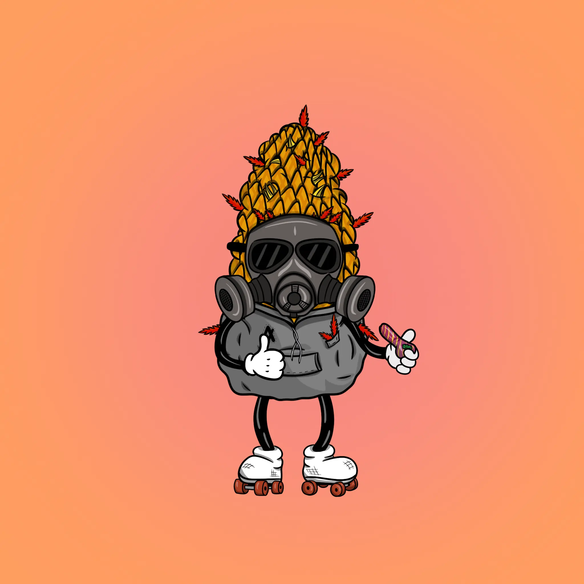 Blazing Budz #423 NFT on Algorand