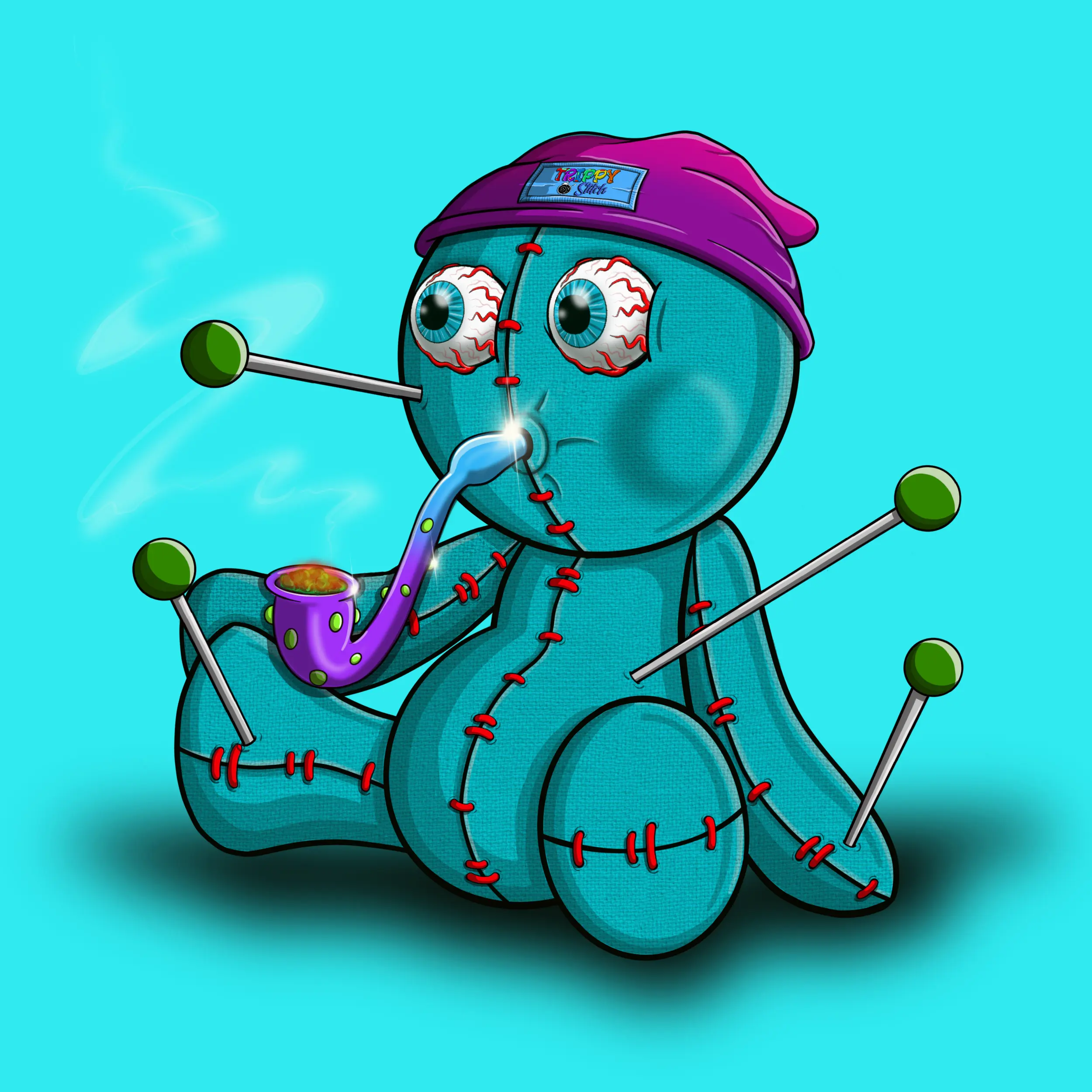 Trippy Stitch #1006 NFT on Algorand