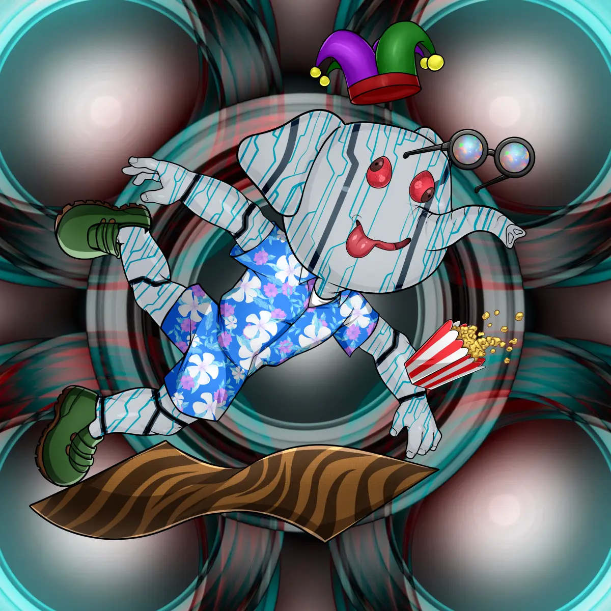 Rug Friends  #3227 NFT on Algorand