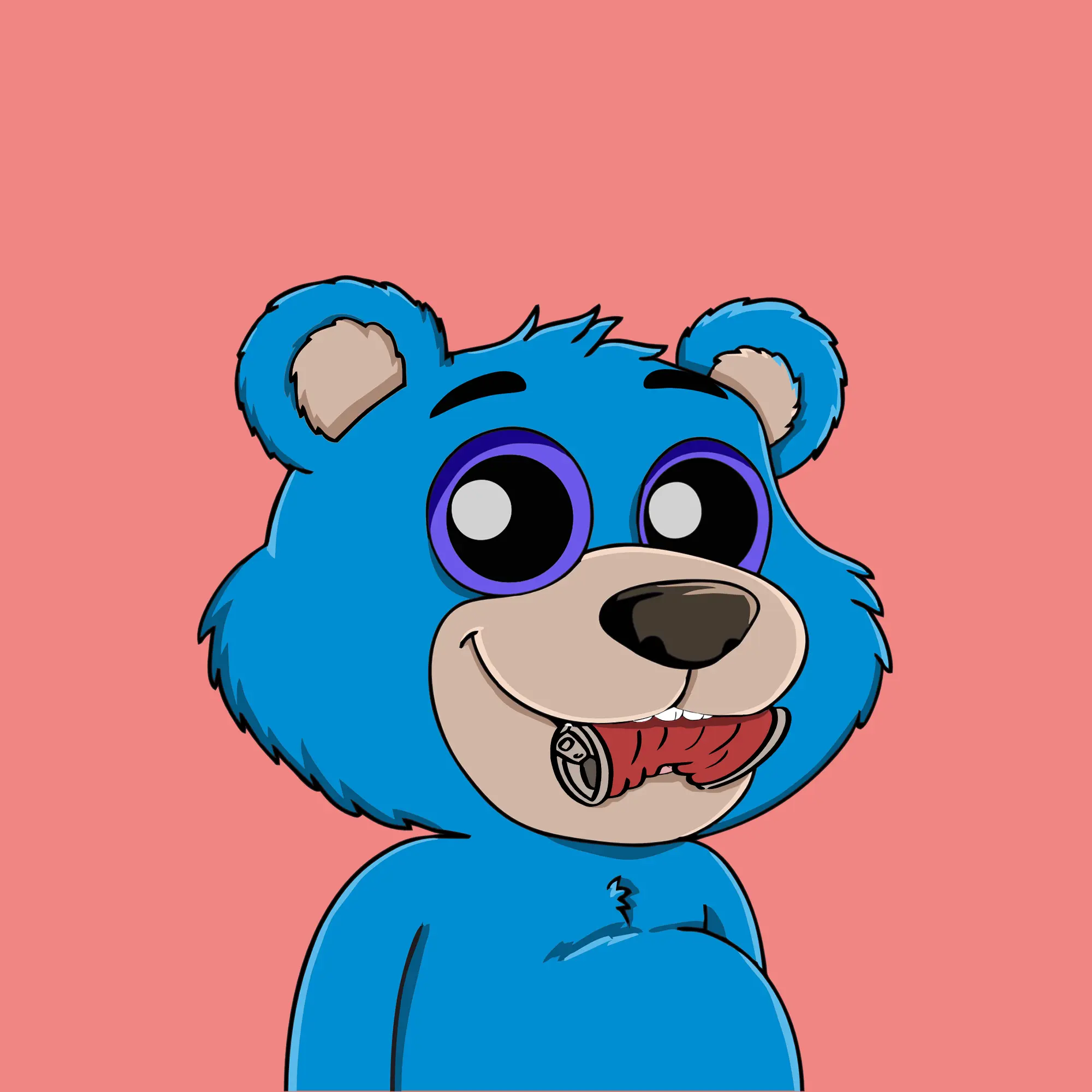 Gluttonous Bears #534 NFT on Algorand