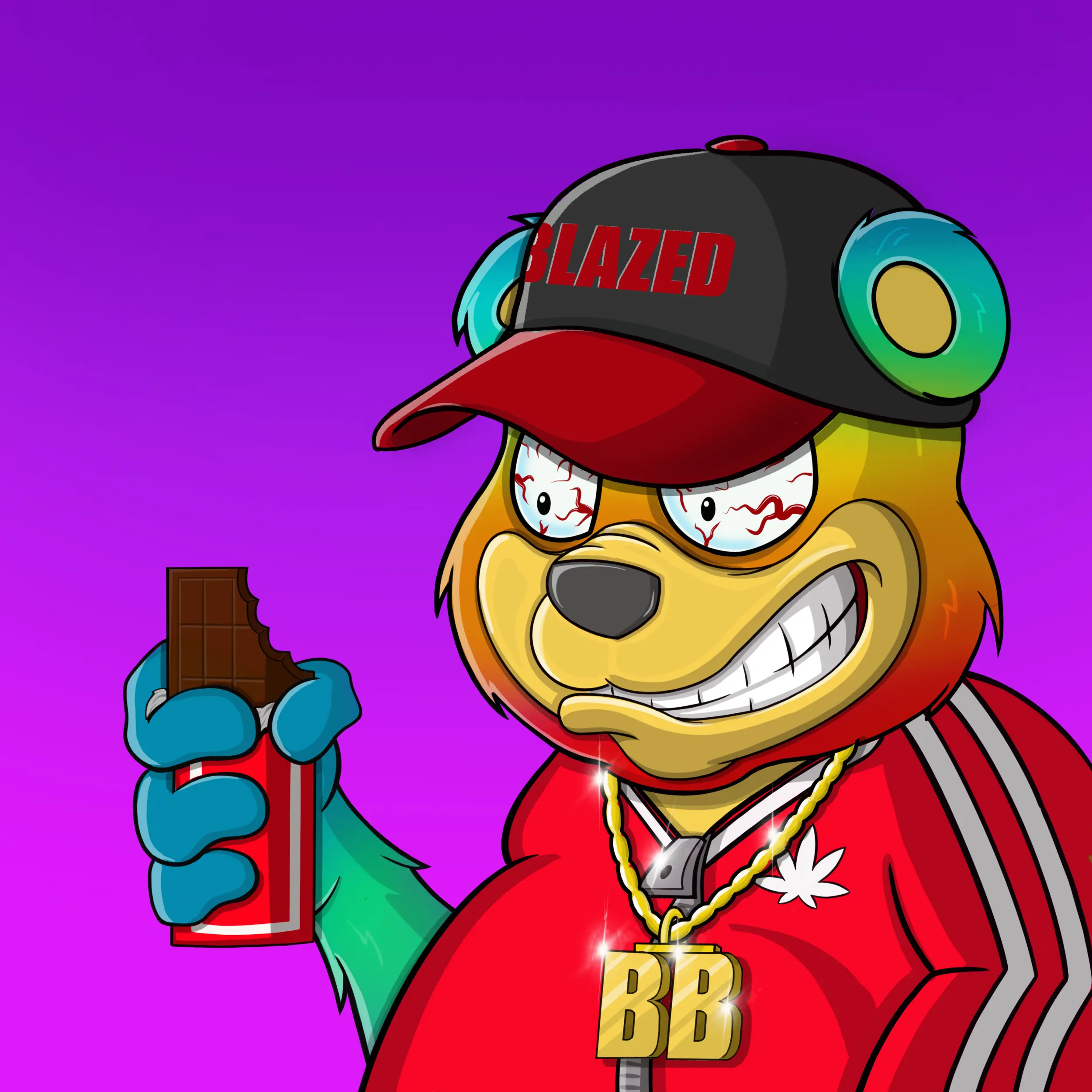 Burnin Bears #3287 NFT on Algorand