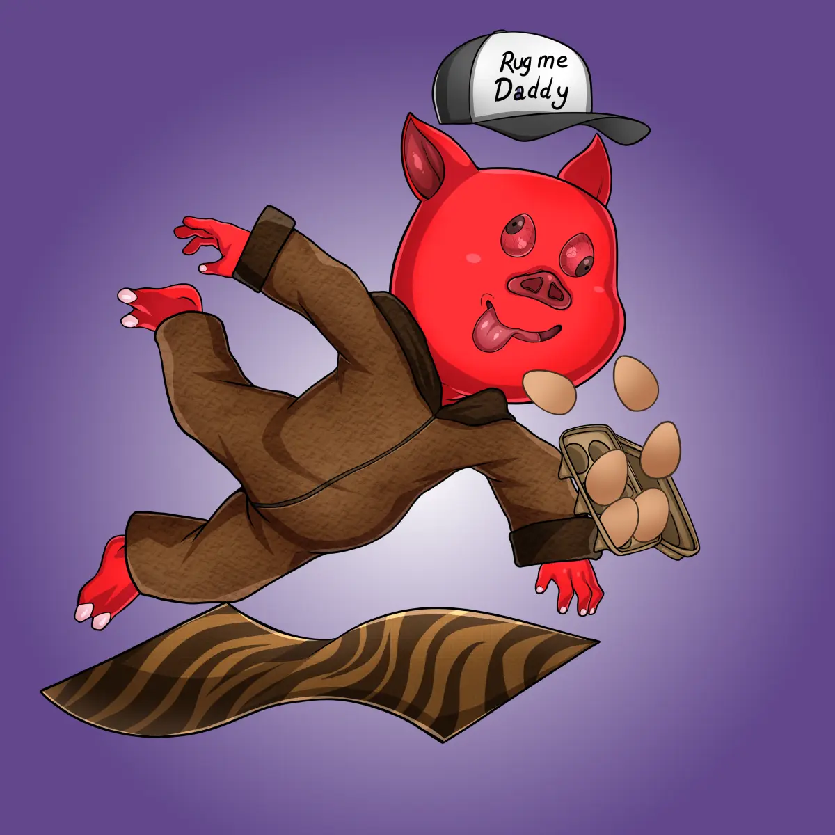 Rug Friends  #4144 NFT on Algorand