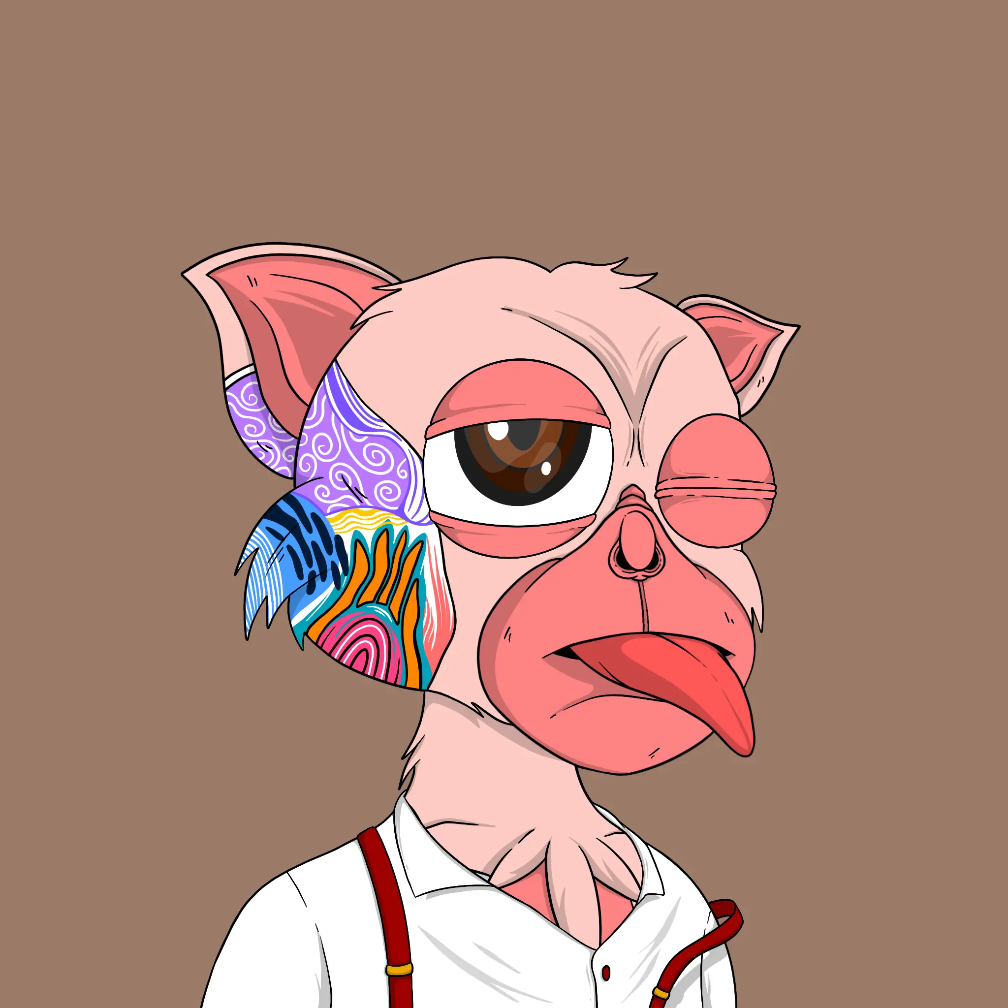 Trendy Tarsier #944 NFT on Algorand