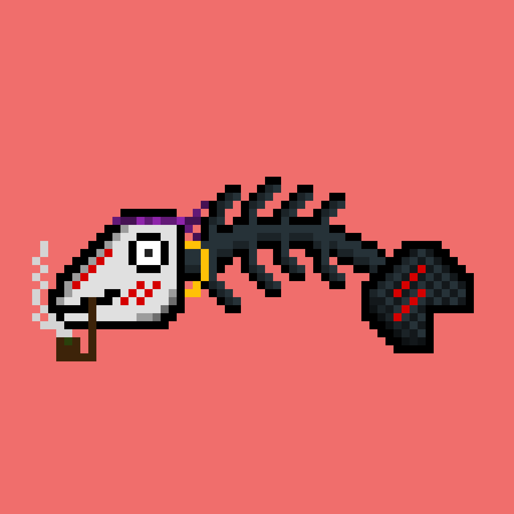 8-Bit BoneFish #274 NFT on Algorand