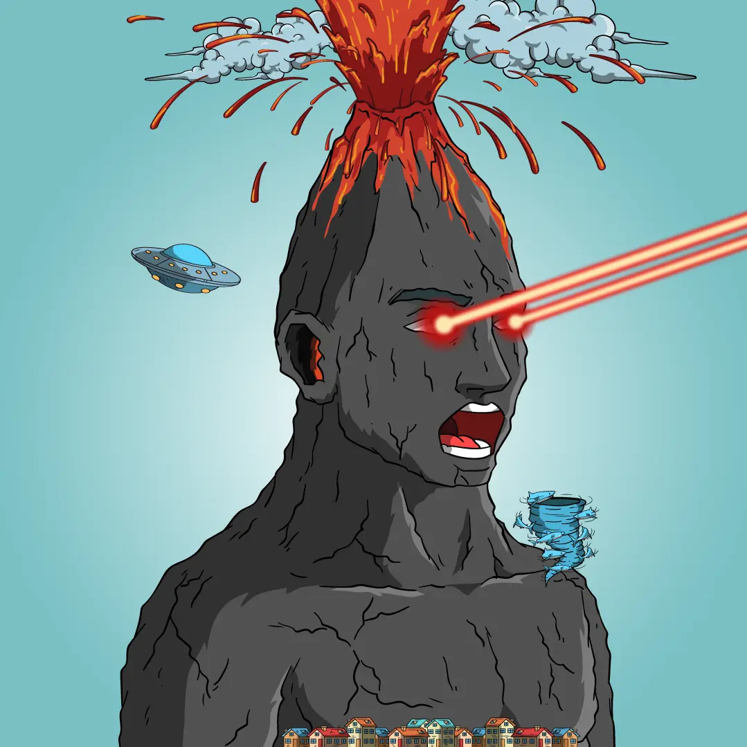 Volcano Boyz #550 NFT on Algorand