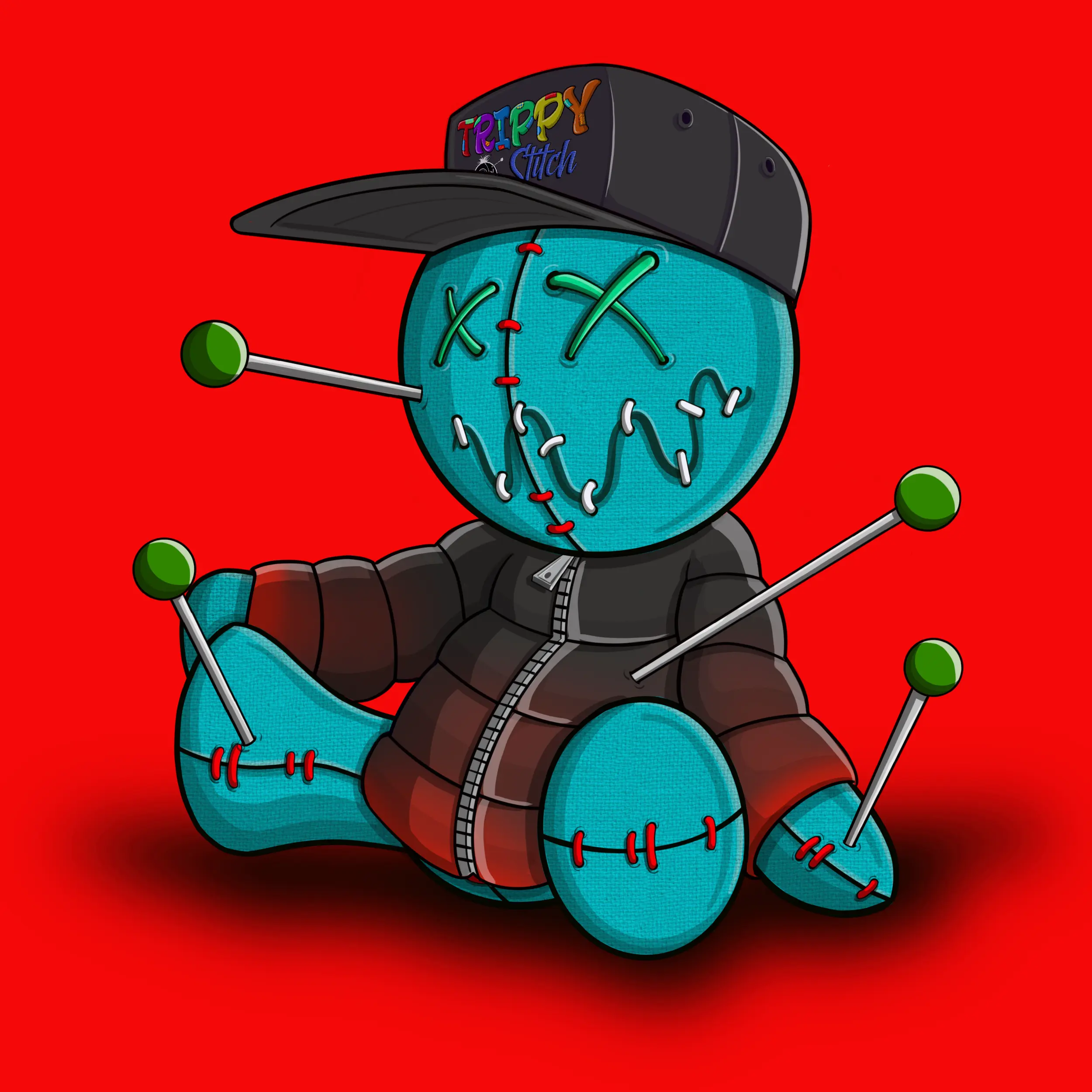 Trippy Stitch #807 NFT on Algorand