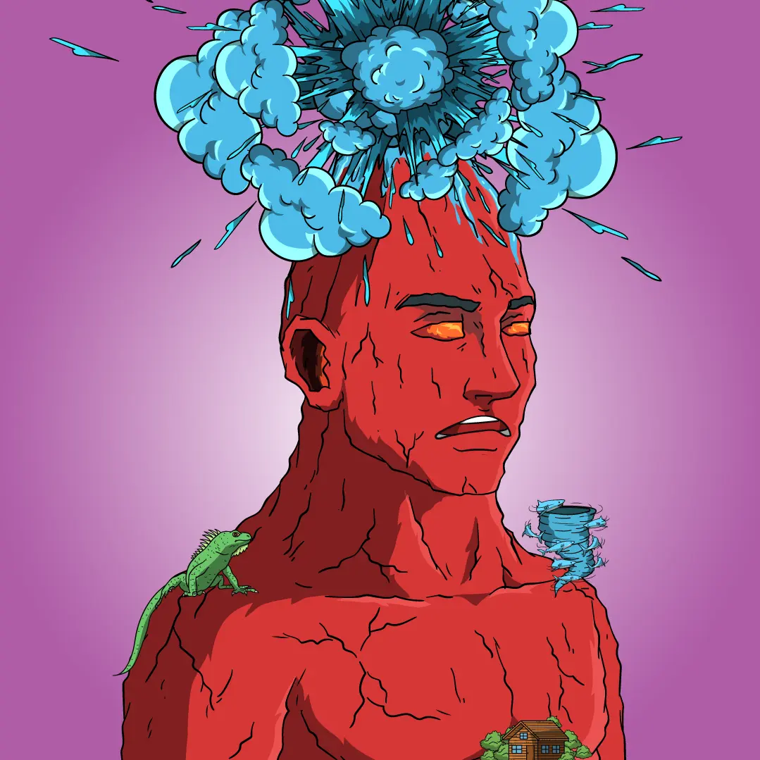 Volcano Boyz #568 NFT on Algorand