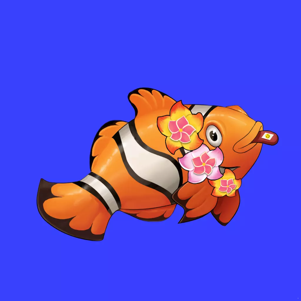 Clown Fish #346 NFT on Algorand