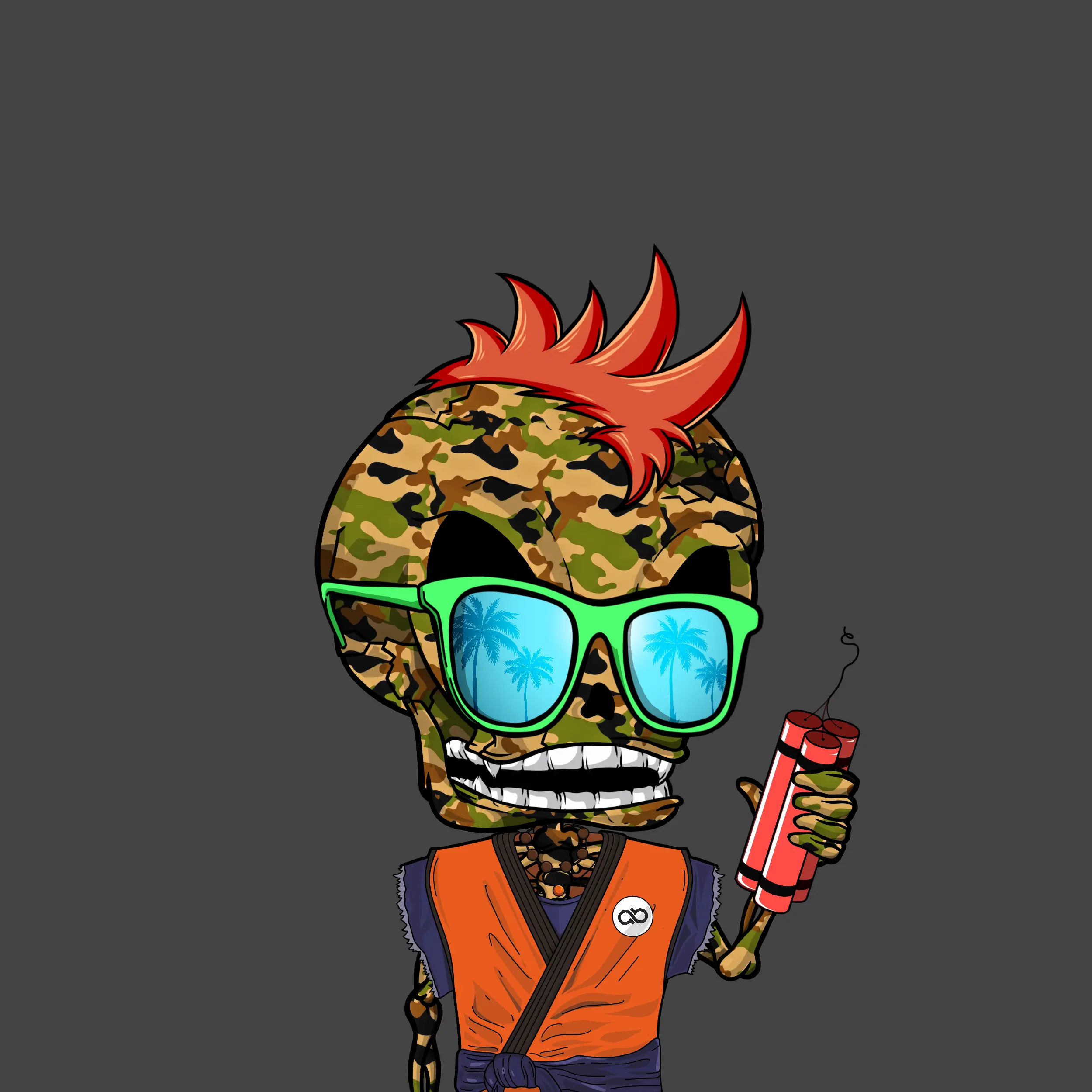 BoneBuddies #1058 NFT on Algorand