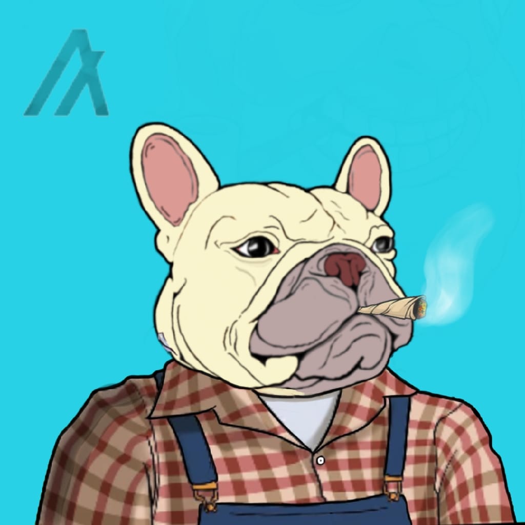Algo Frenchies #33 Farmer Dob NFT on Algorand