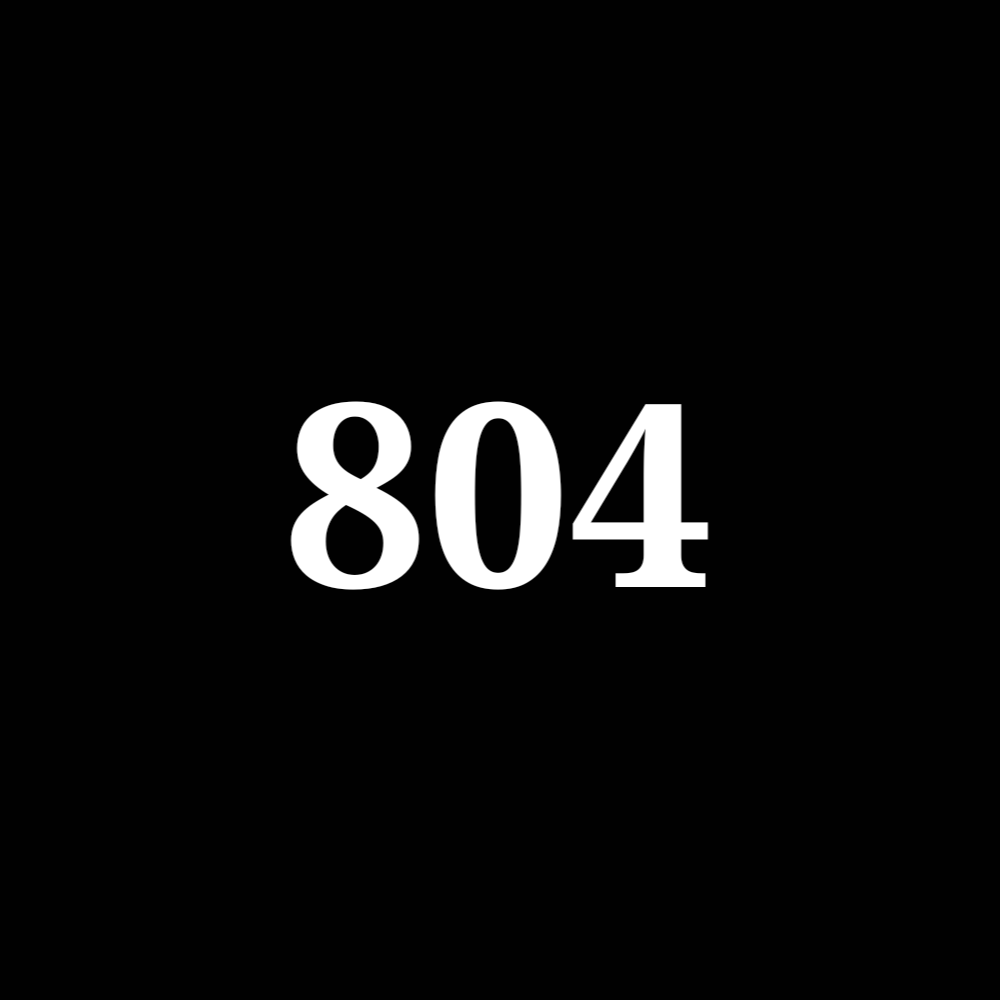 Number 804 NFT on Algorand