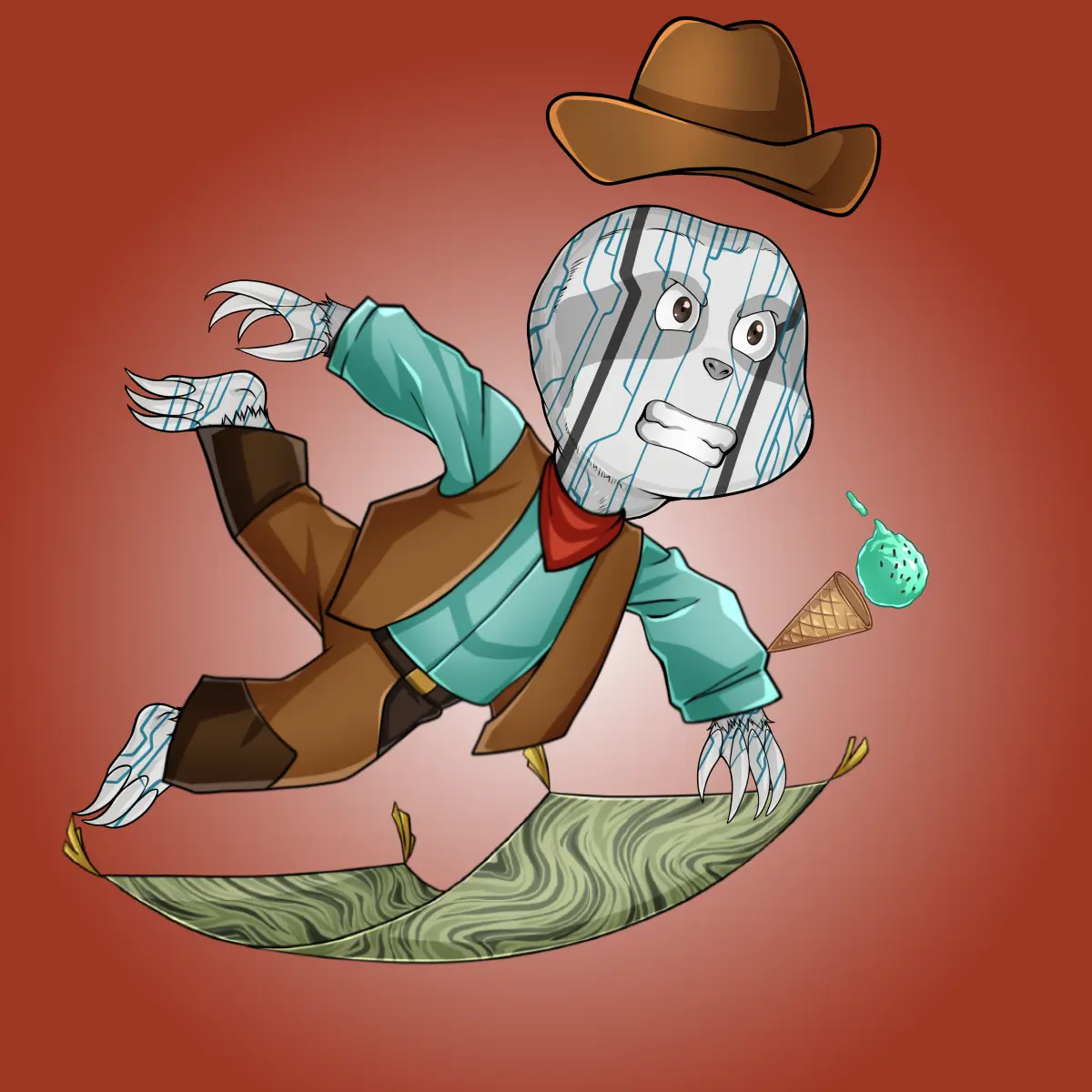 Rug Friends  #2160 NFT on Algorand