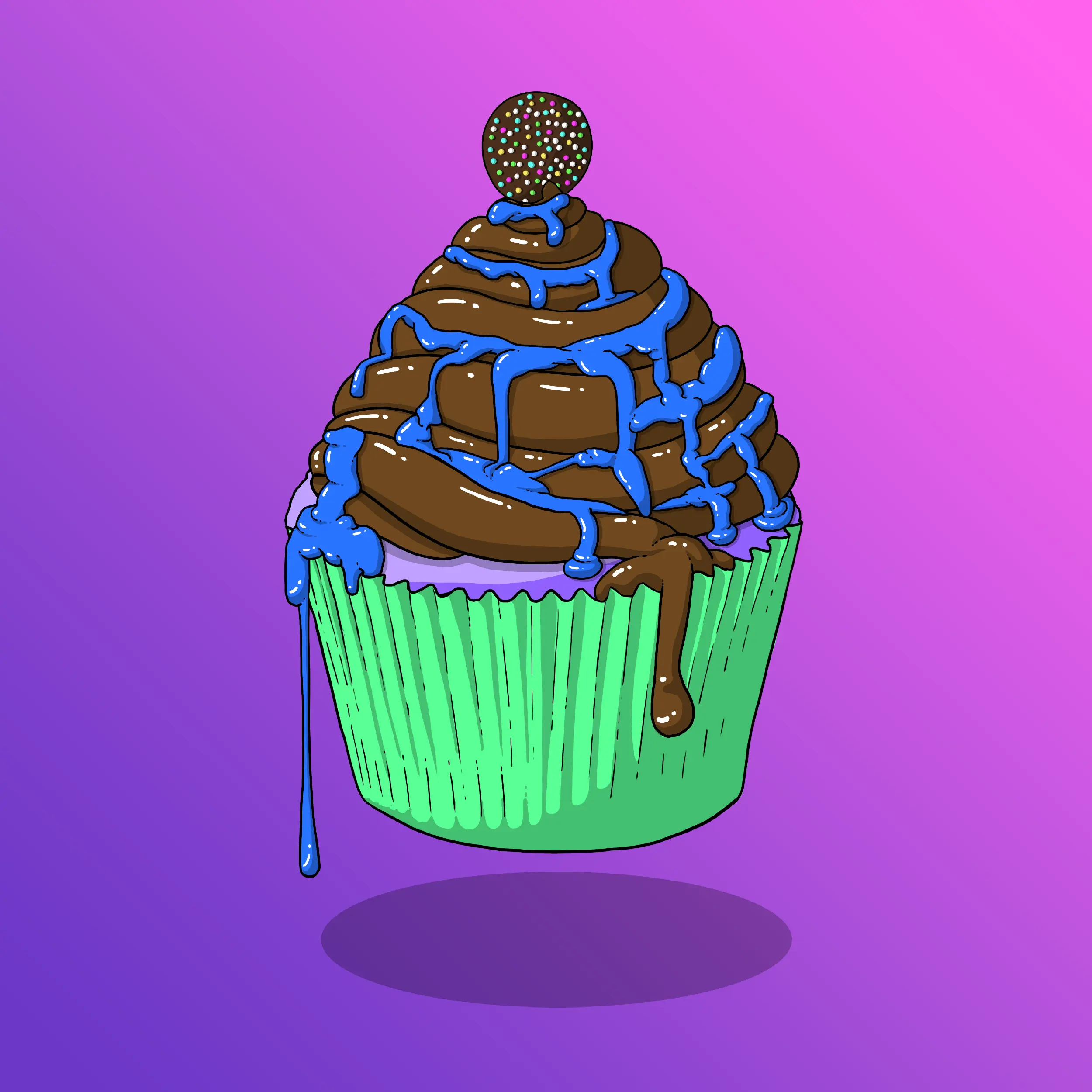 Cupcakes #180 NFT on Algorand