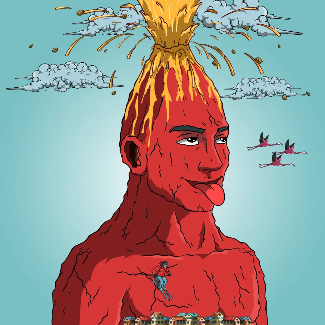 Volcano Boyz #1328 NFT on Algorand