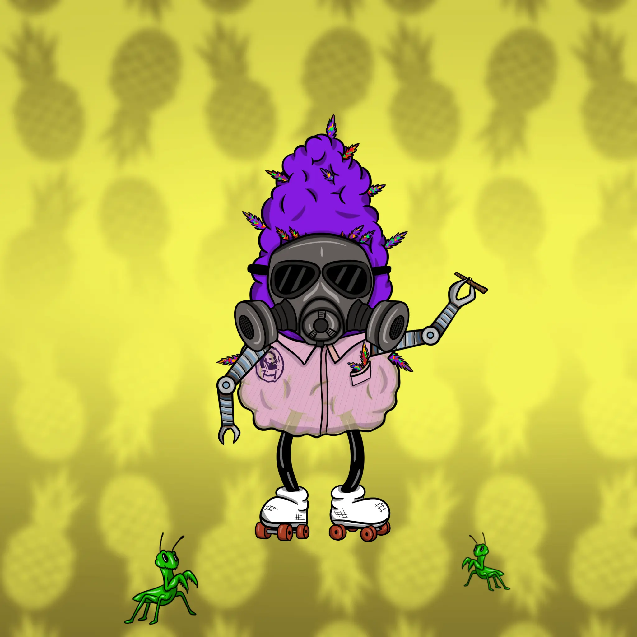 Blazing Budz #761 NFT on Algorand