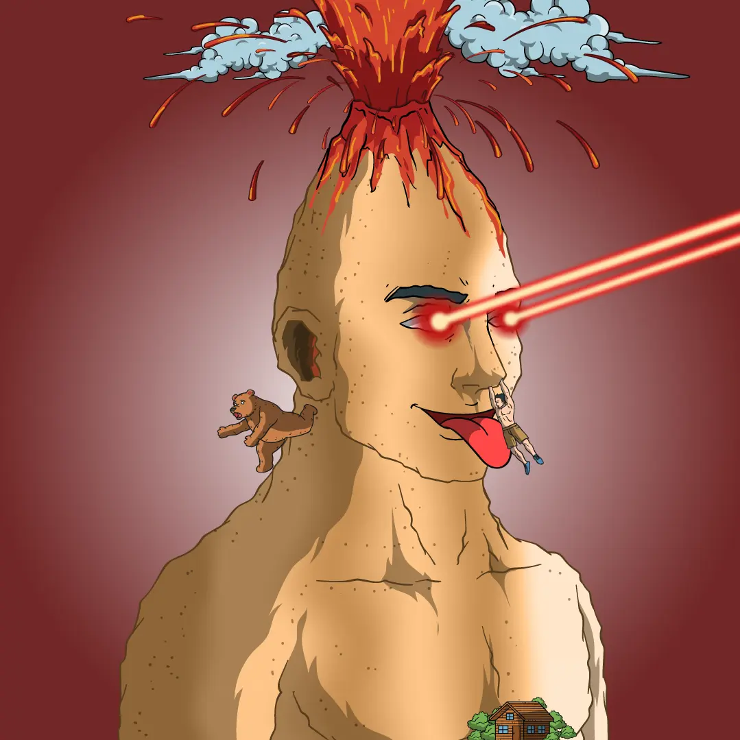 Volcano Boyz #1107 NFT on Algorand