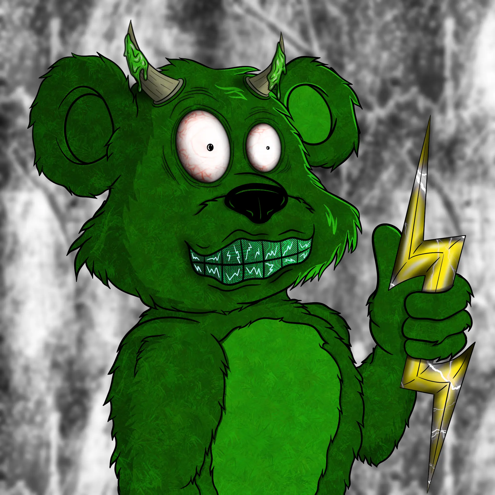 Sketchy Bears Gen2 #66 NFT on Algorand