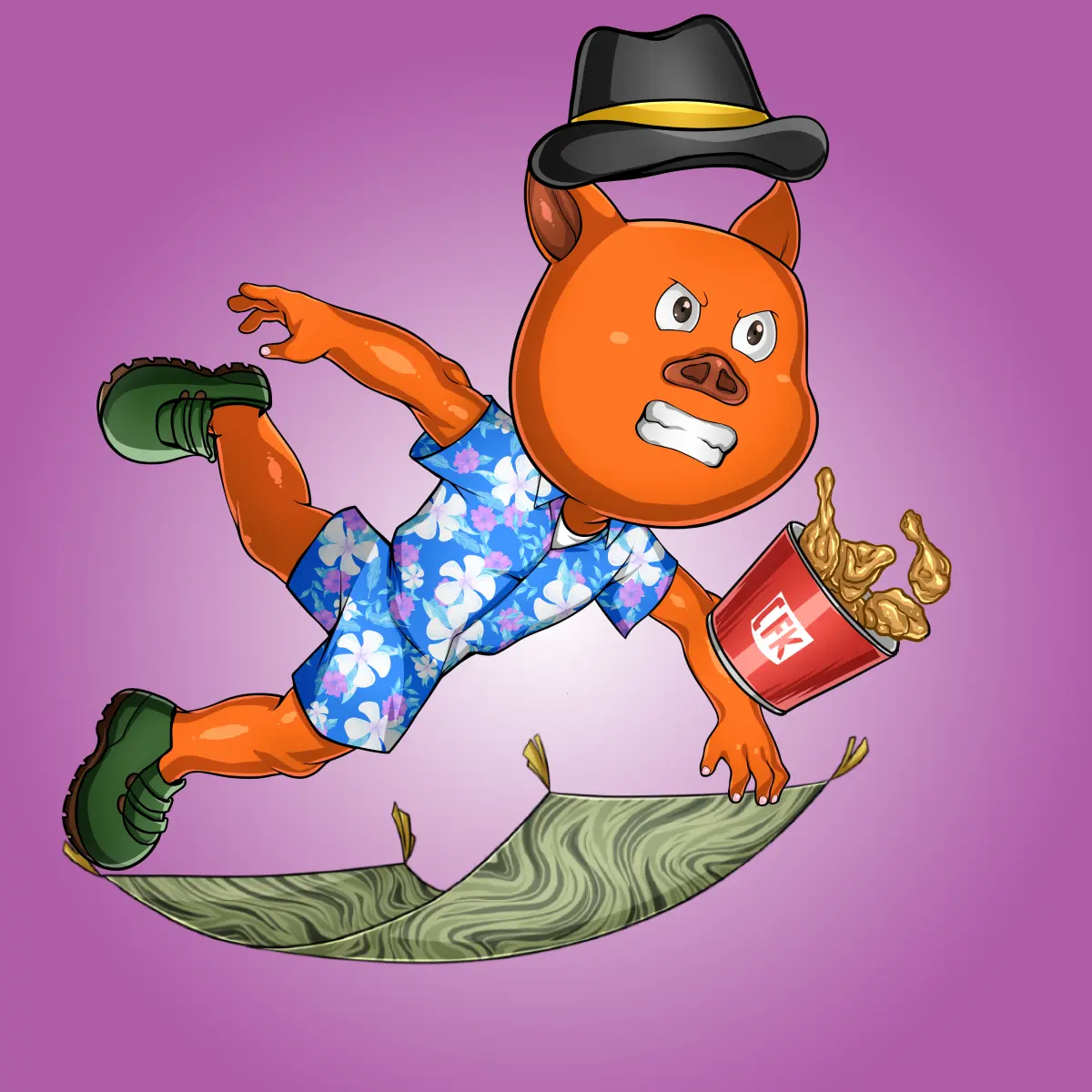 Rug Friends  #391 NFT on Algorand