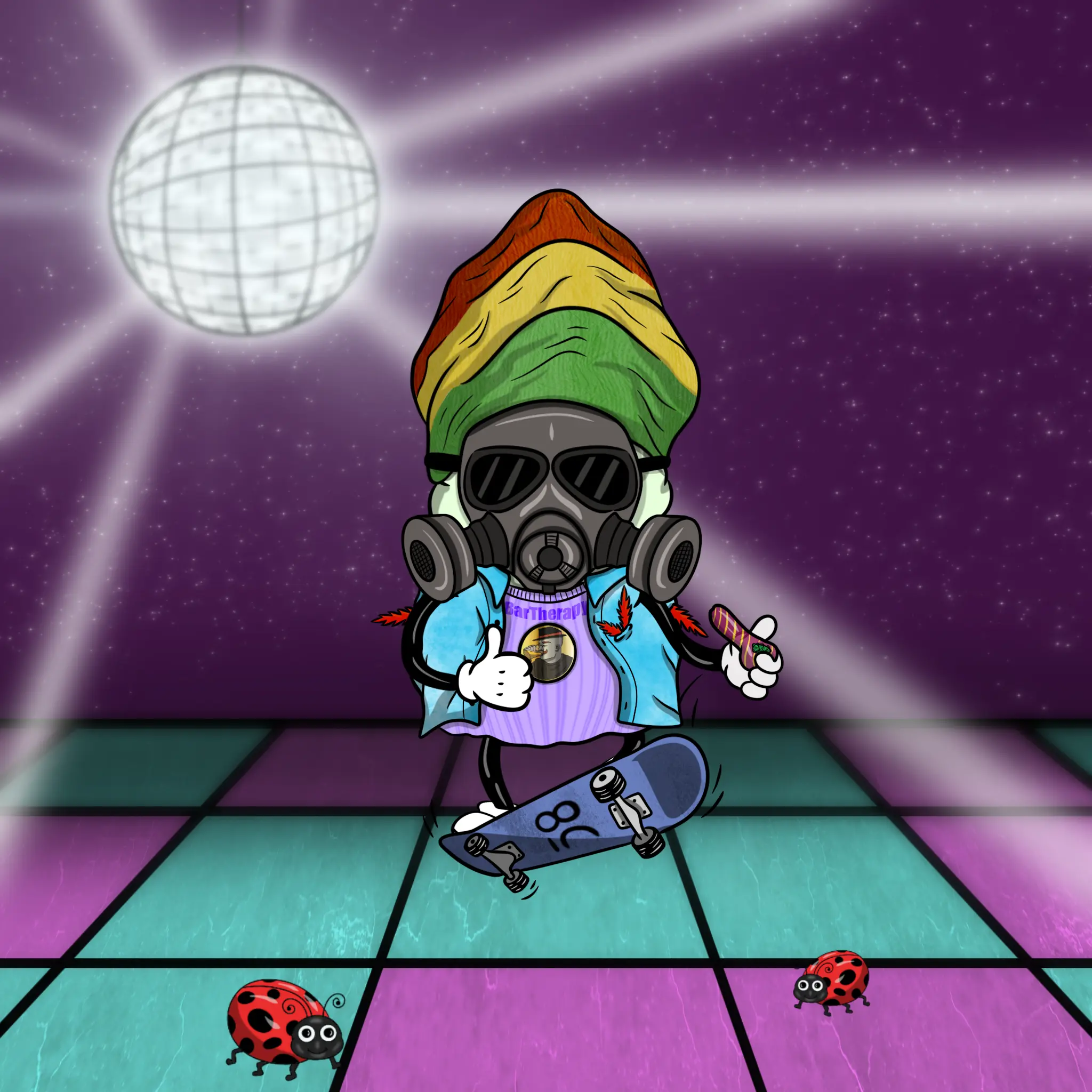 Blazing Budz #572 NFT on Algorand