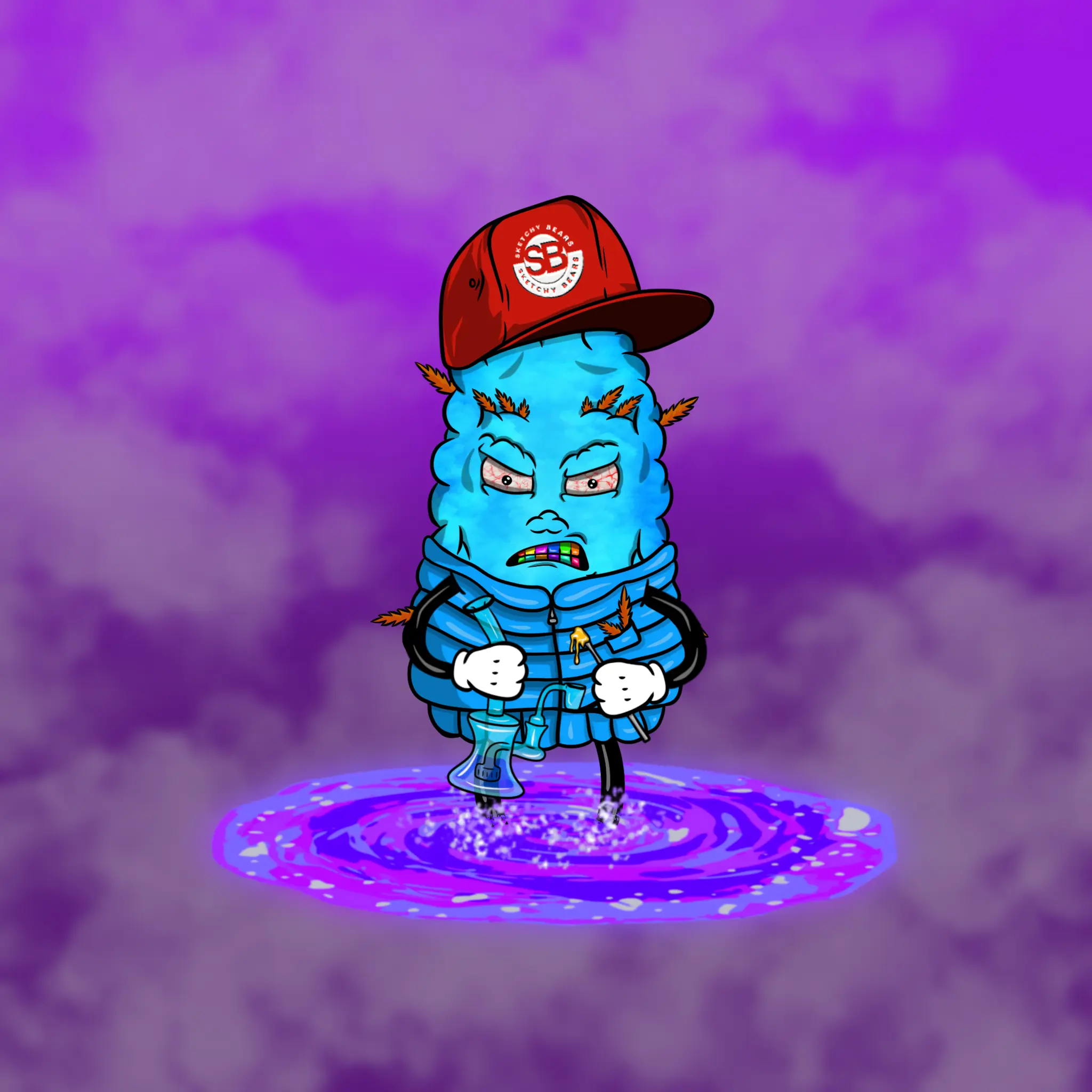 Blazing Budz #993 NFT on Algorand