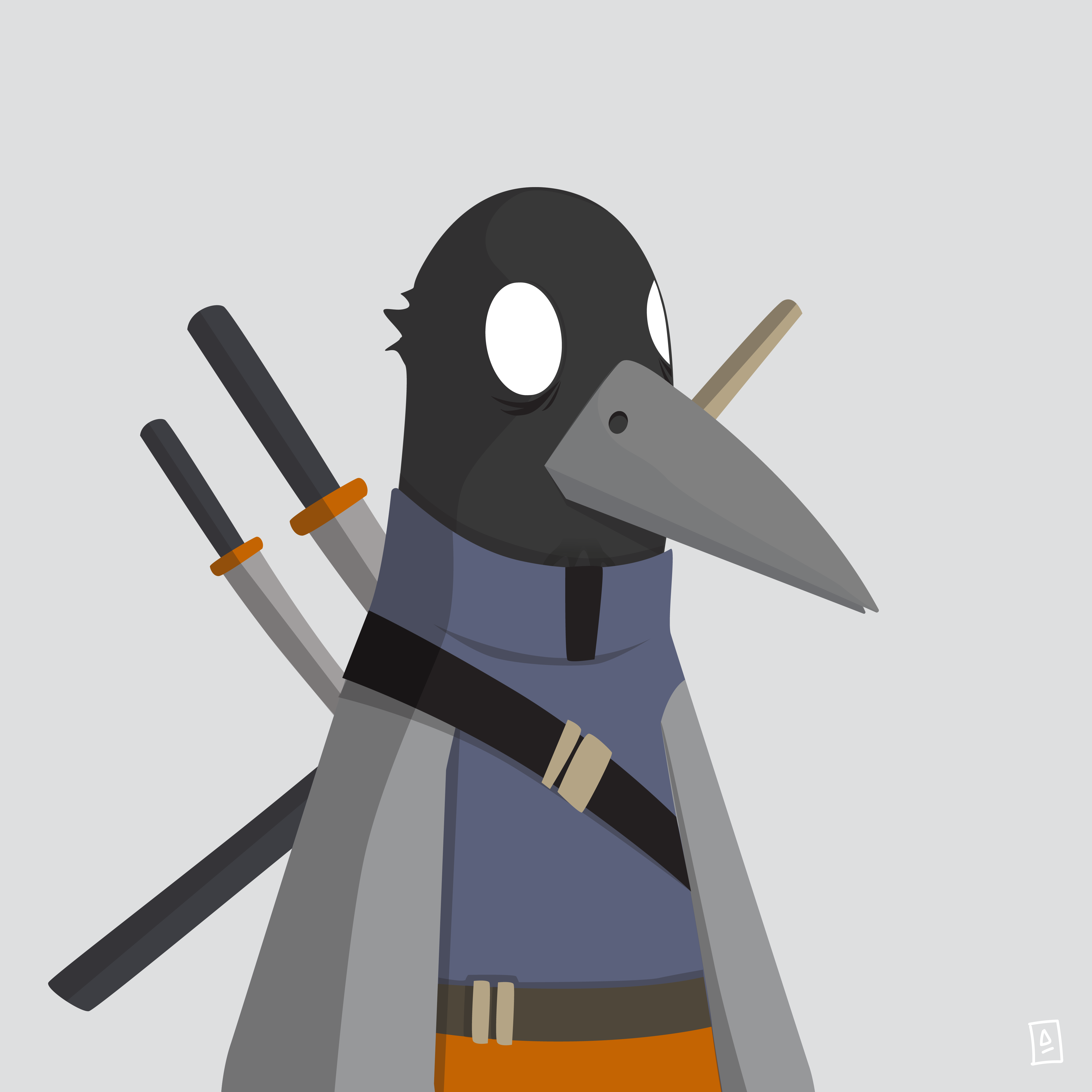 Corvus #908 NFT on Algorand