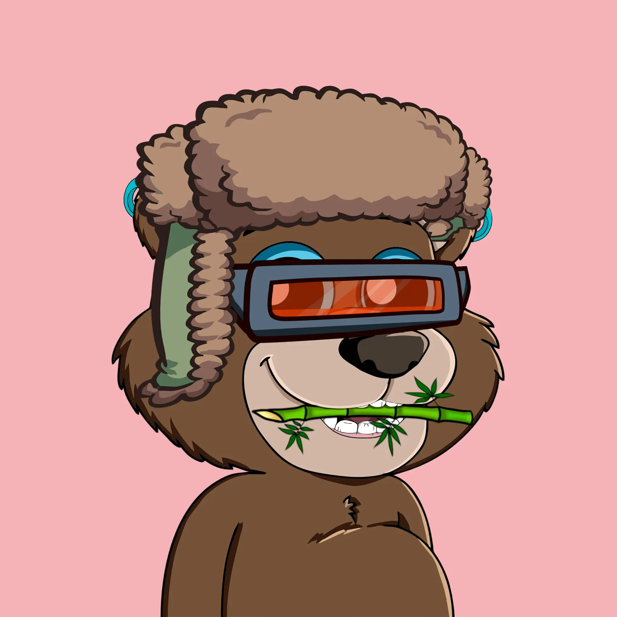 Gluttonous Bears #240 NFT on Algorand