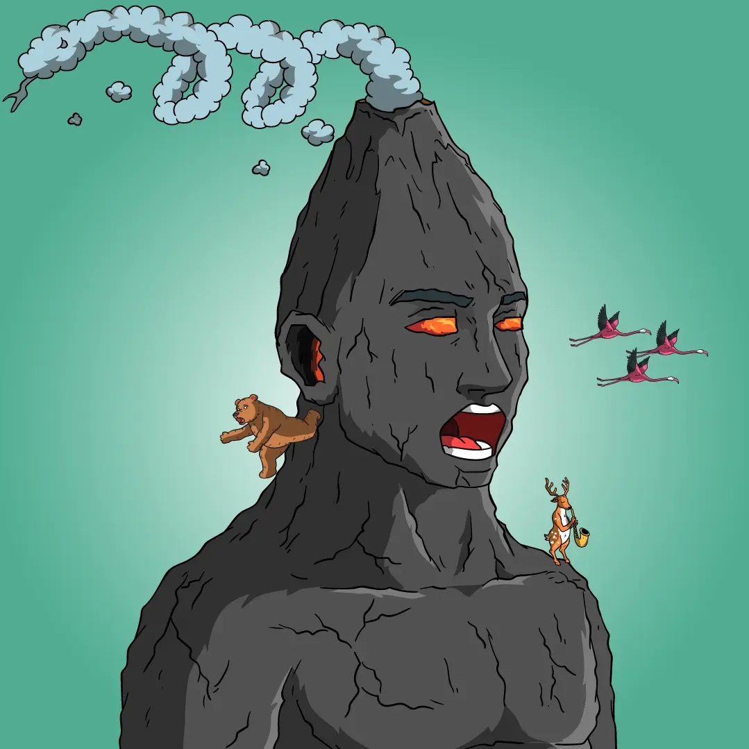 Volcano Boyz #1870 NFT on Algorand