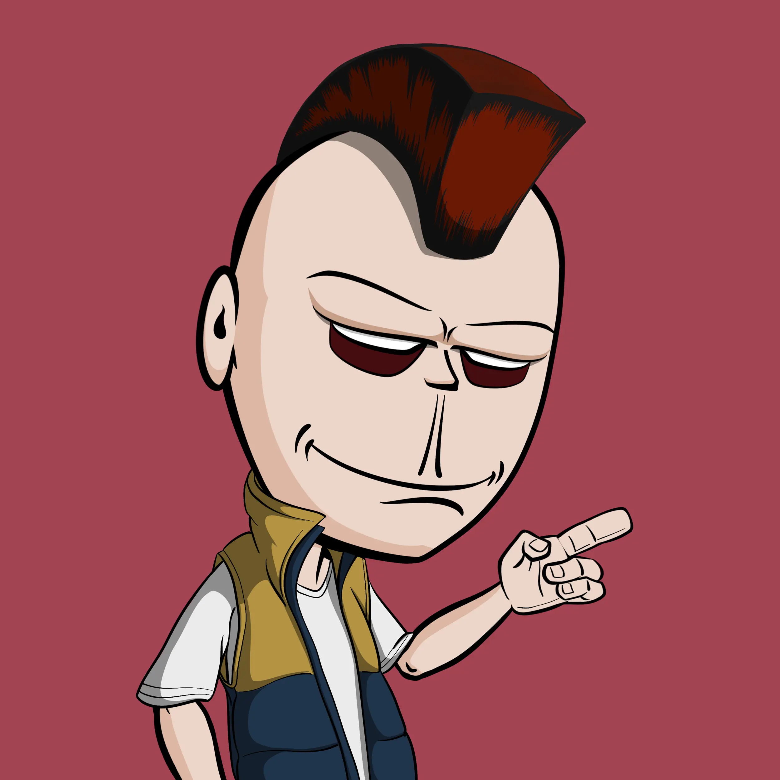 CoolCockGangs #451 NFT on Algorand