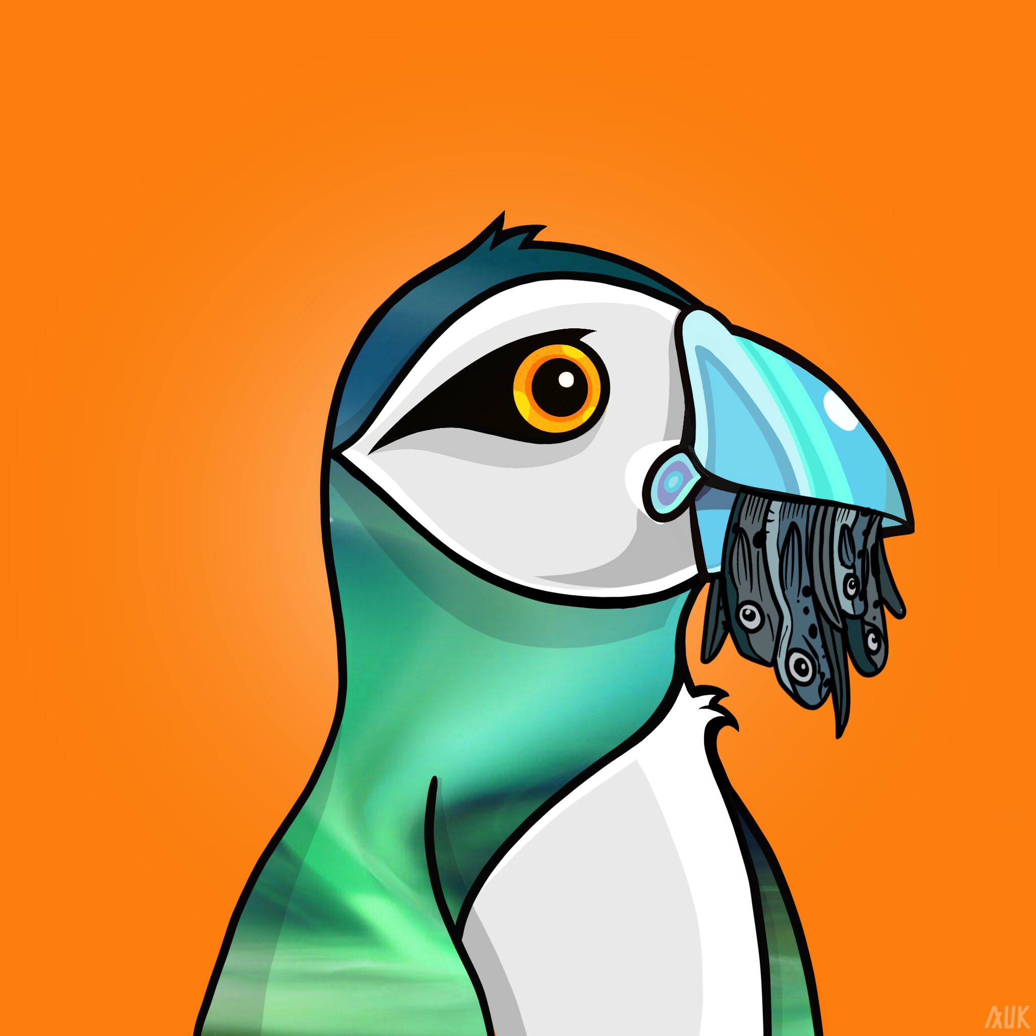 Poppin Puffins #8526 NFT on Algorand