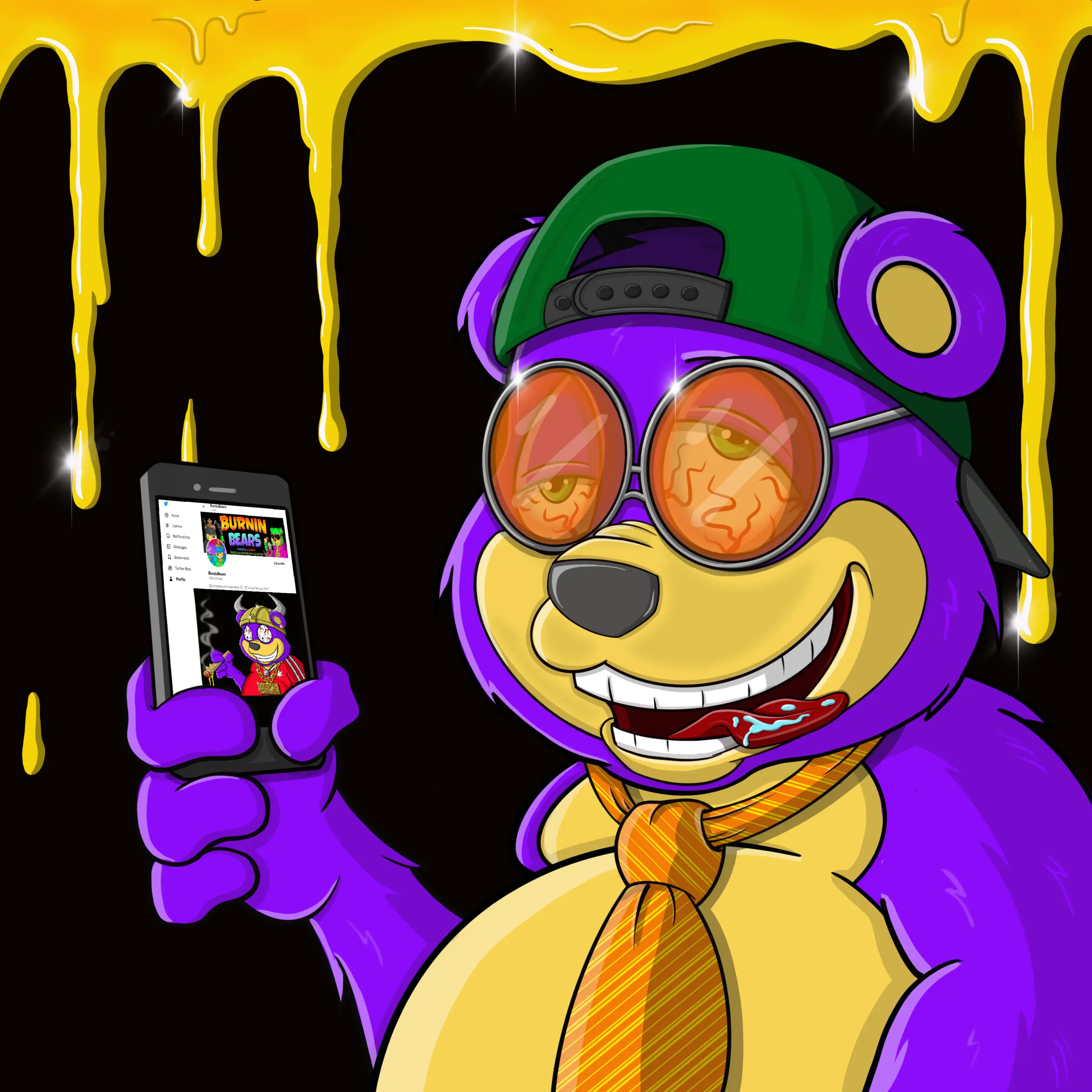 Burnin Bears #920 NFT on Algorand