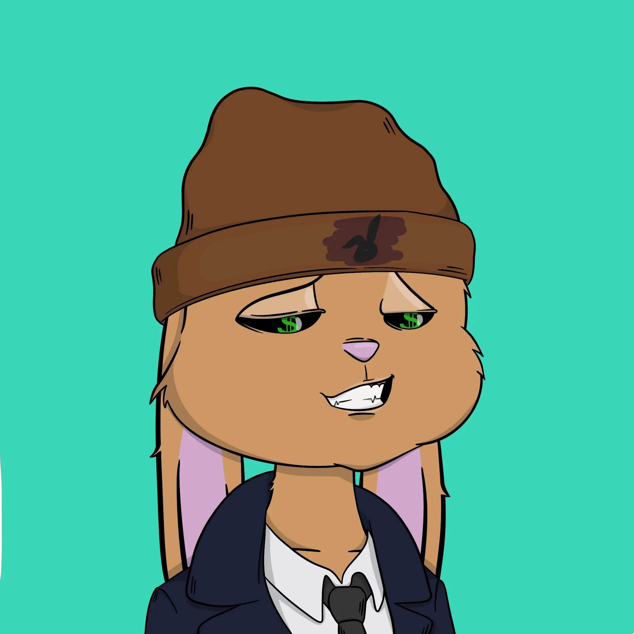 Bad Bunny Society #2754 NFT on Algorand