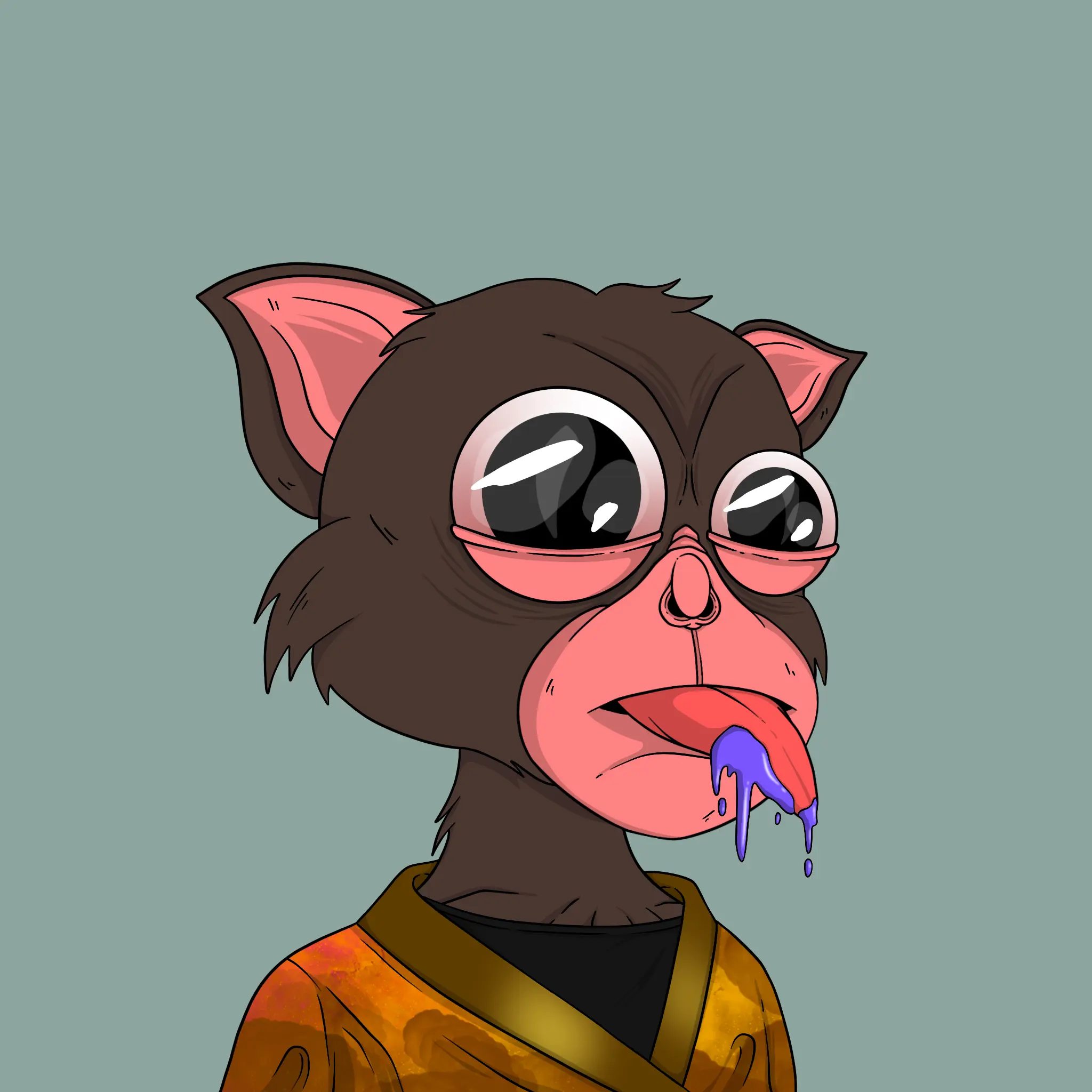 Trendy Tarsier #2712 NFT on Algorand