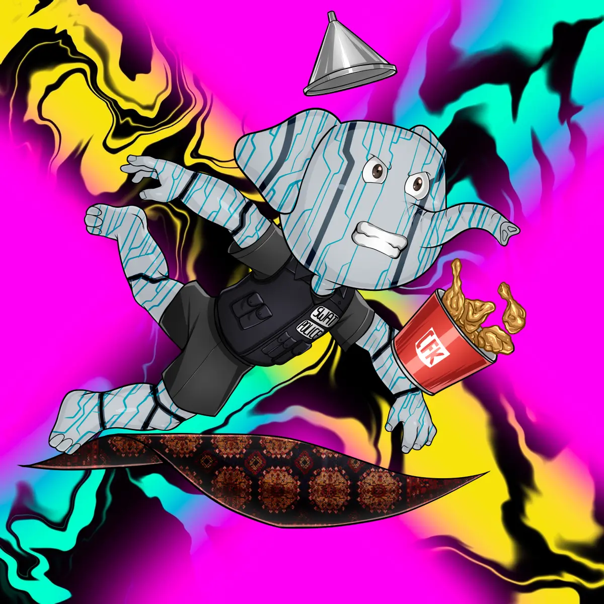 Rug Friends  #1190 NFT on Algorand