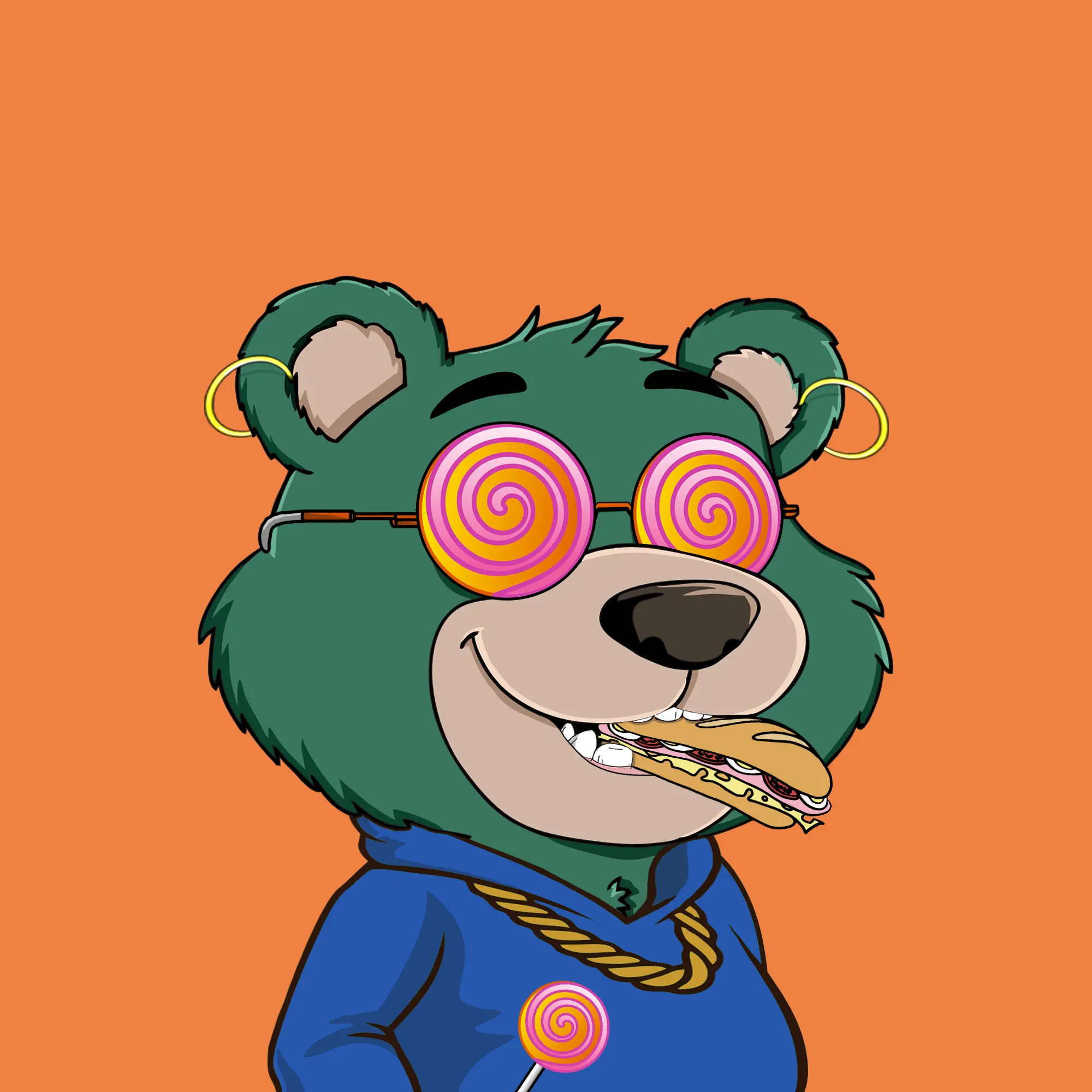 Gluttonous Bears #532 NFT on Algorand